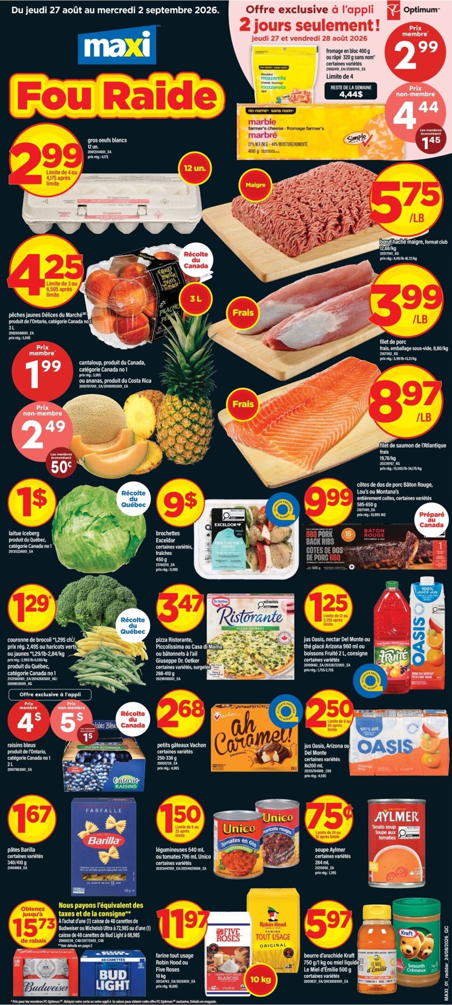maxi - New Maxi Flyer for This Week – 2026-08-27 to 2026-09-02