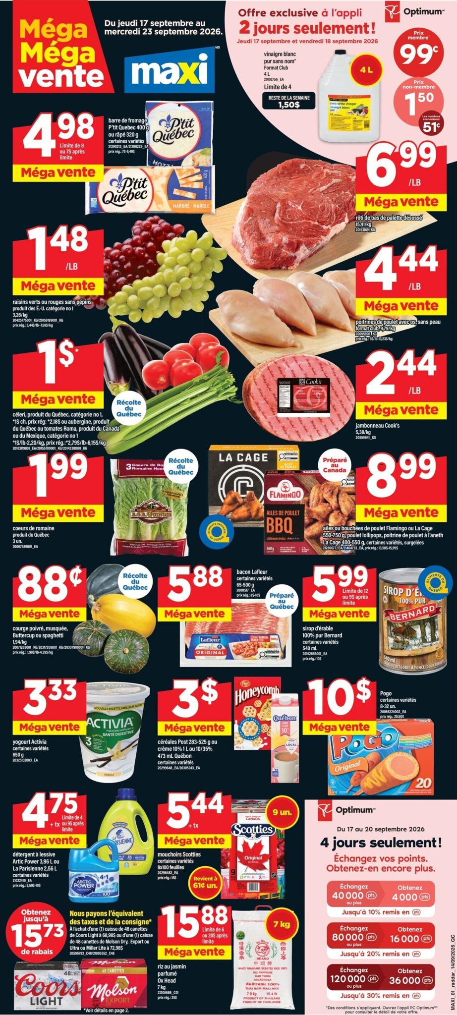 maxi - New Maxi Flyer for This Week – 2026-09-17 to 2026-09-23