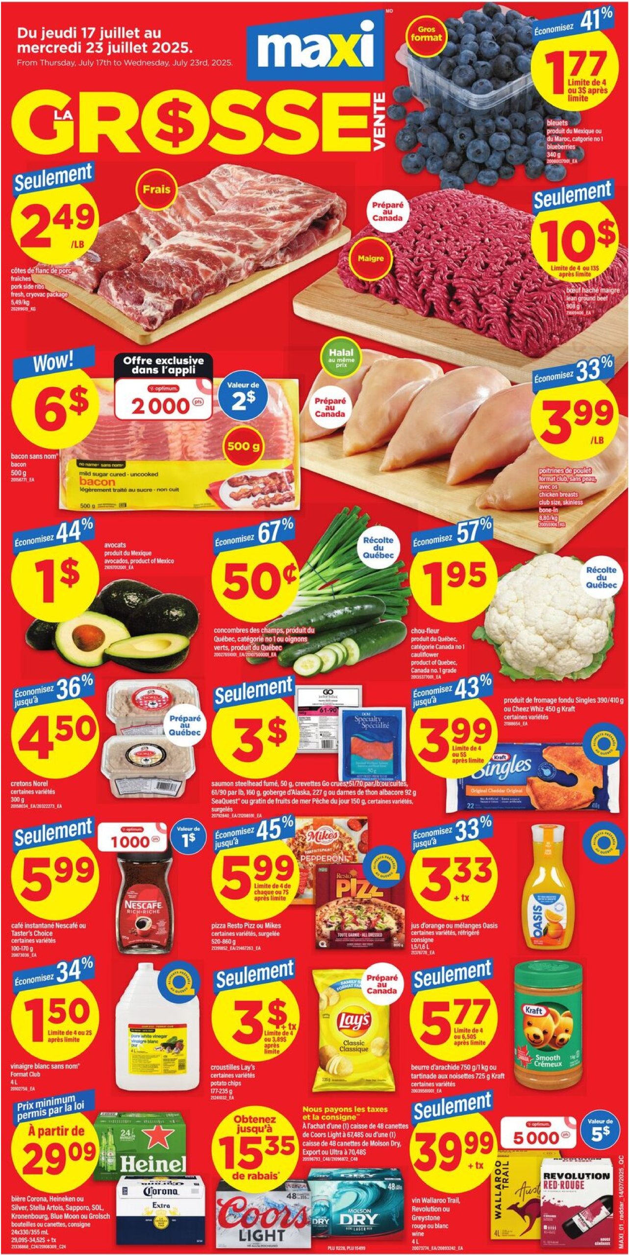 maxi - Maxi flyer valid from 07-17 - 07-23 - page: 1