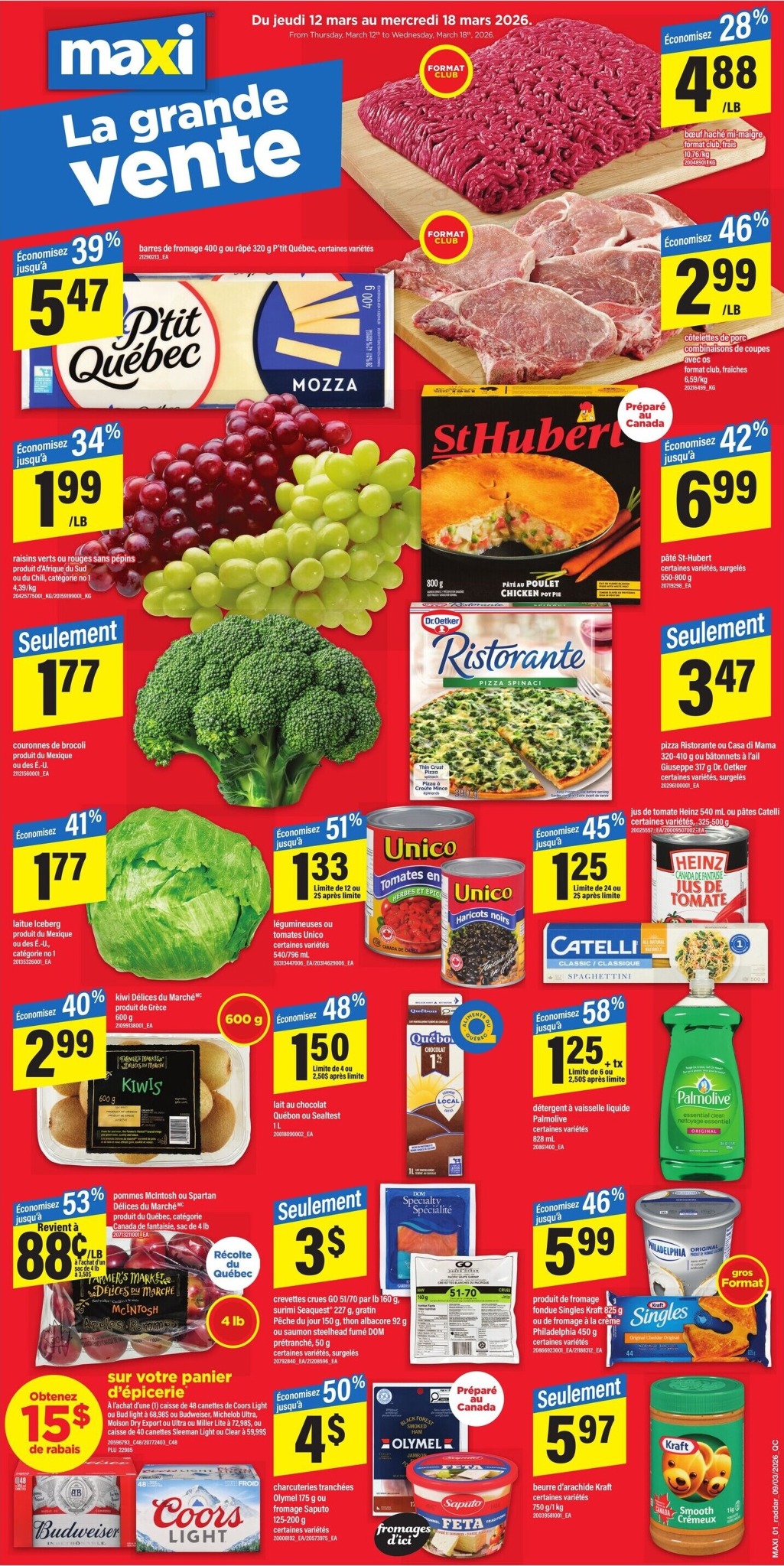 maxi - Maxi Flyer Valid From 2026-03-12 to 2026-03-18