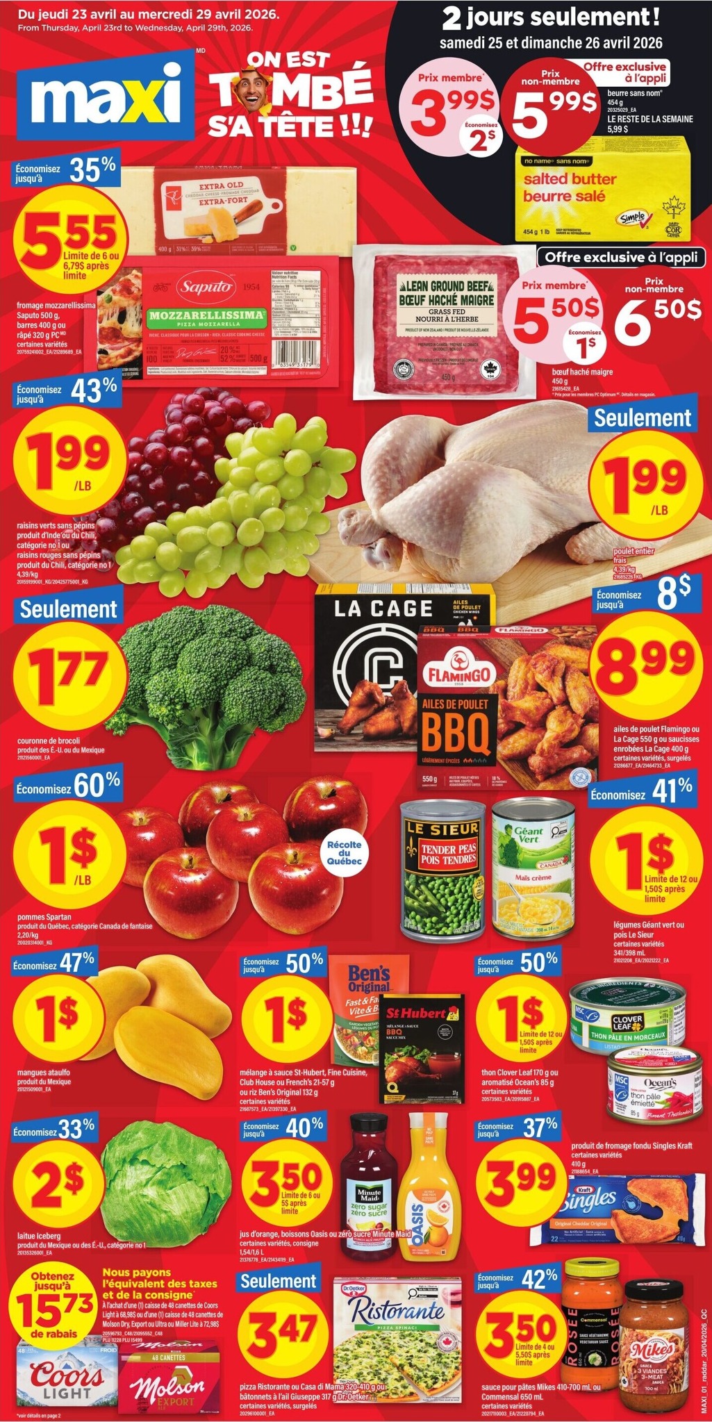 maxi - New Maxi Flyer for This Week – 2026-04-23 to 2026-04-29