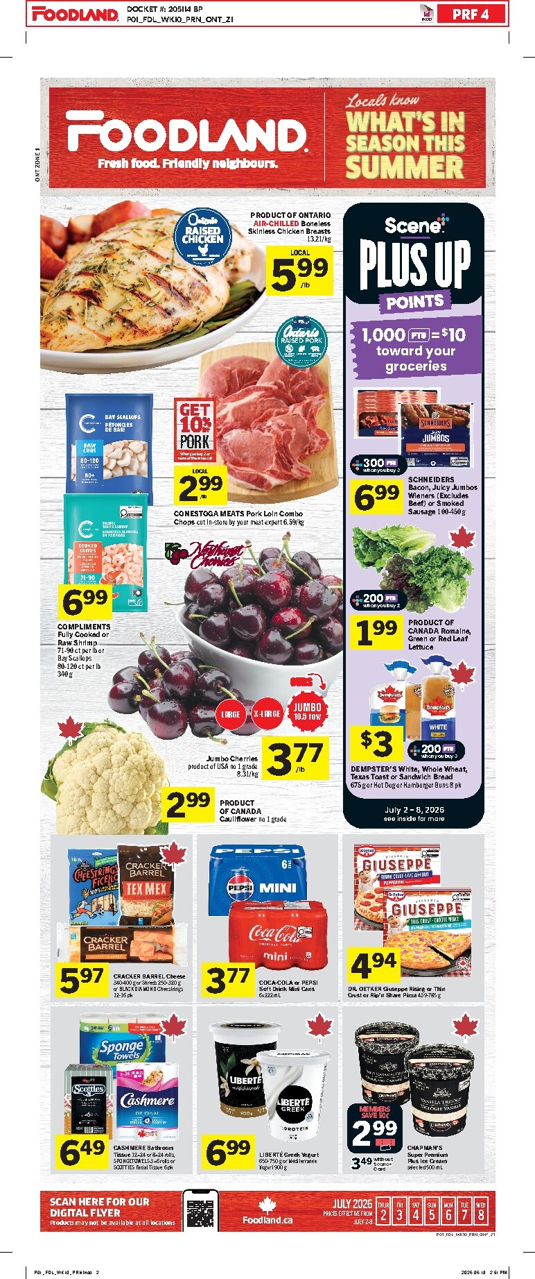 foodland - New Foodland Flyer for This Week – 2026-07-02 to 2026-07-08
