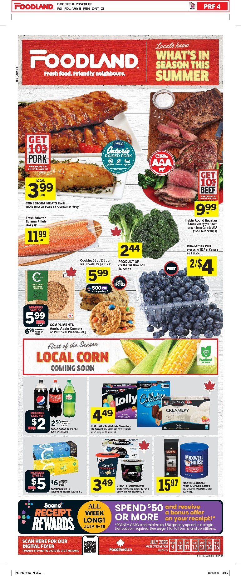 foodland - New Foodland Flyer for This Week – 2026-07-09 to 2026-07-15