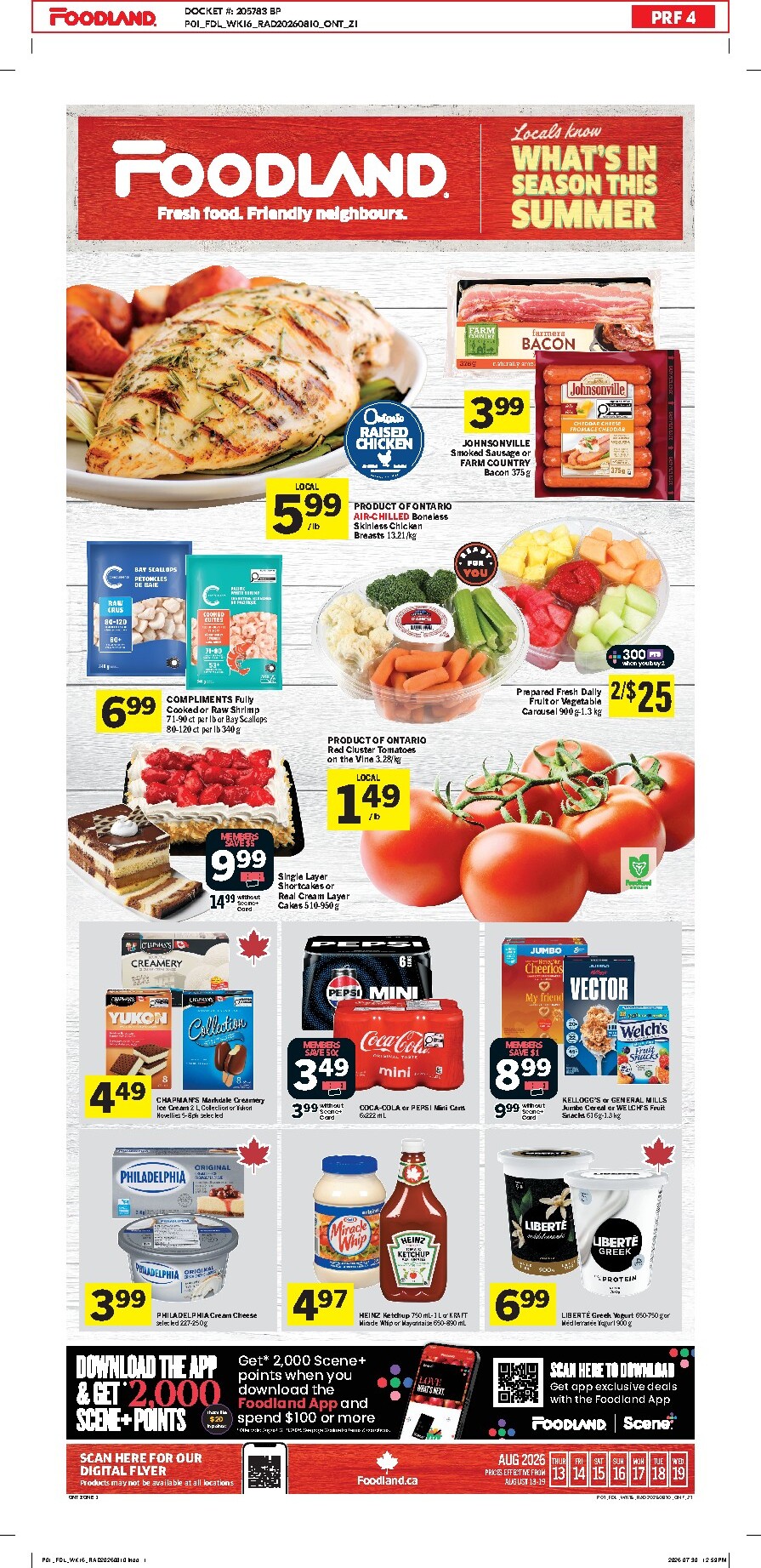 foodland - New Foodland Flyer for This Week – 2026-08-13 to 2026-08-19