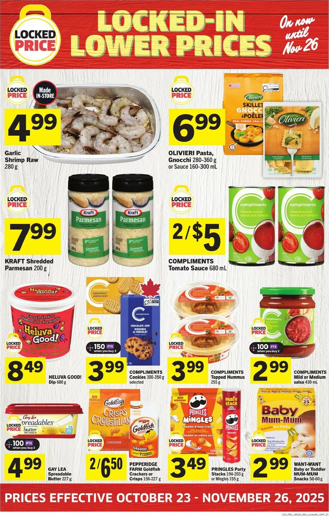 foodland - Foodland - Locked Price Flyer Valid From 10-23 to 11-26 - page: 3
