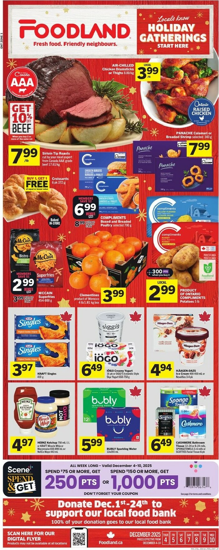 foodland - Foodland Flyer Valid From 12-04 to 12-10