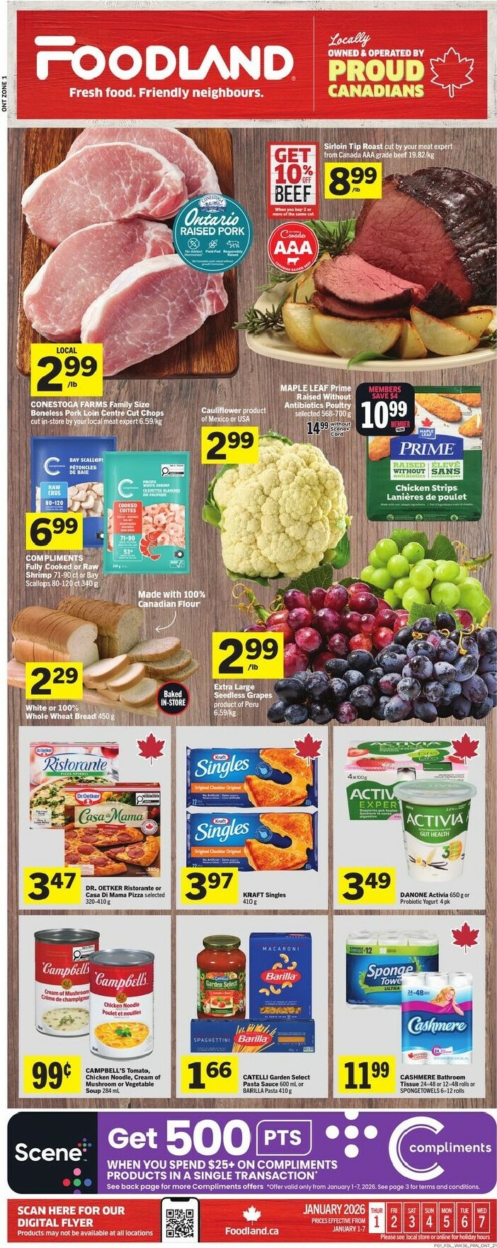 foodland - Foodland Flyer Valid From 01-01 to 01-07
