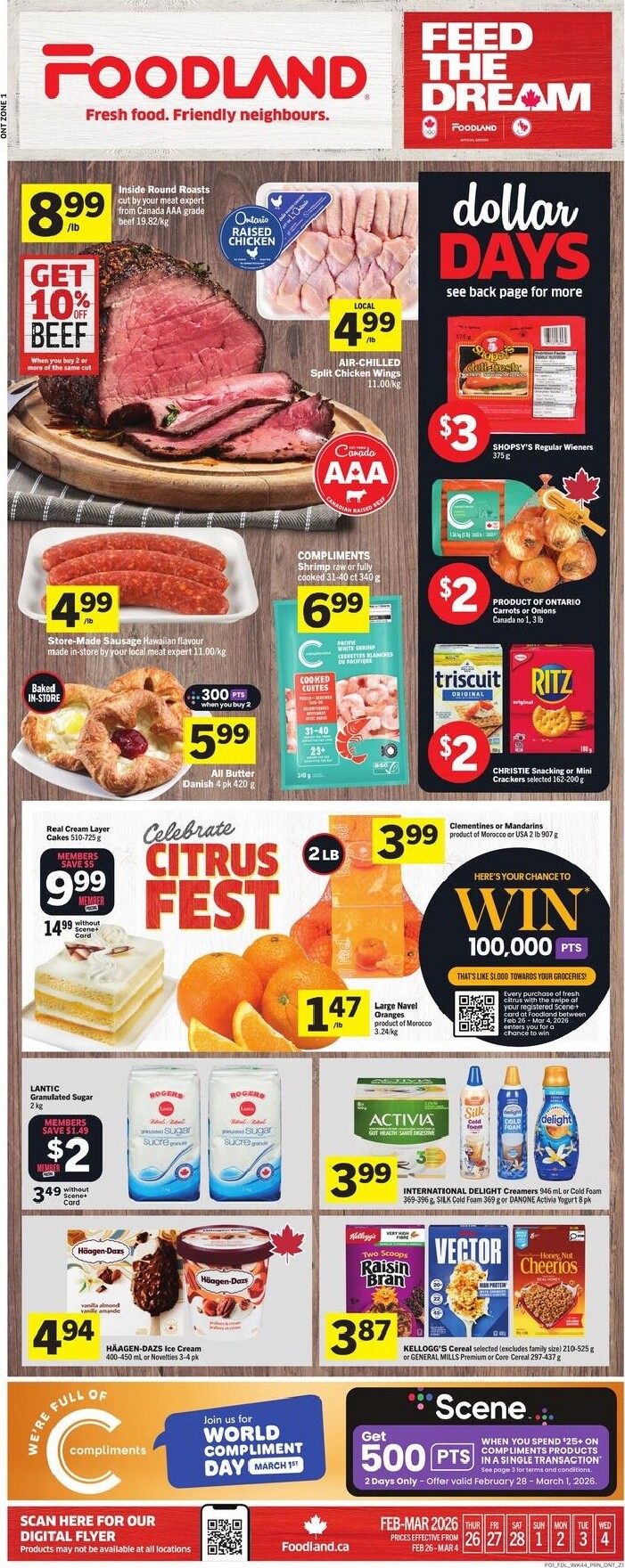 foodland - Foodland Flyer Valid From 2026-02-26 to 2026-03-04