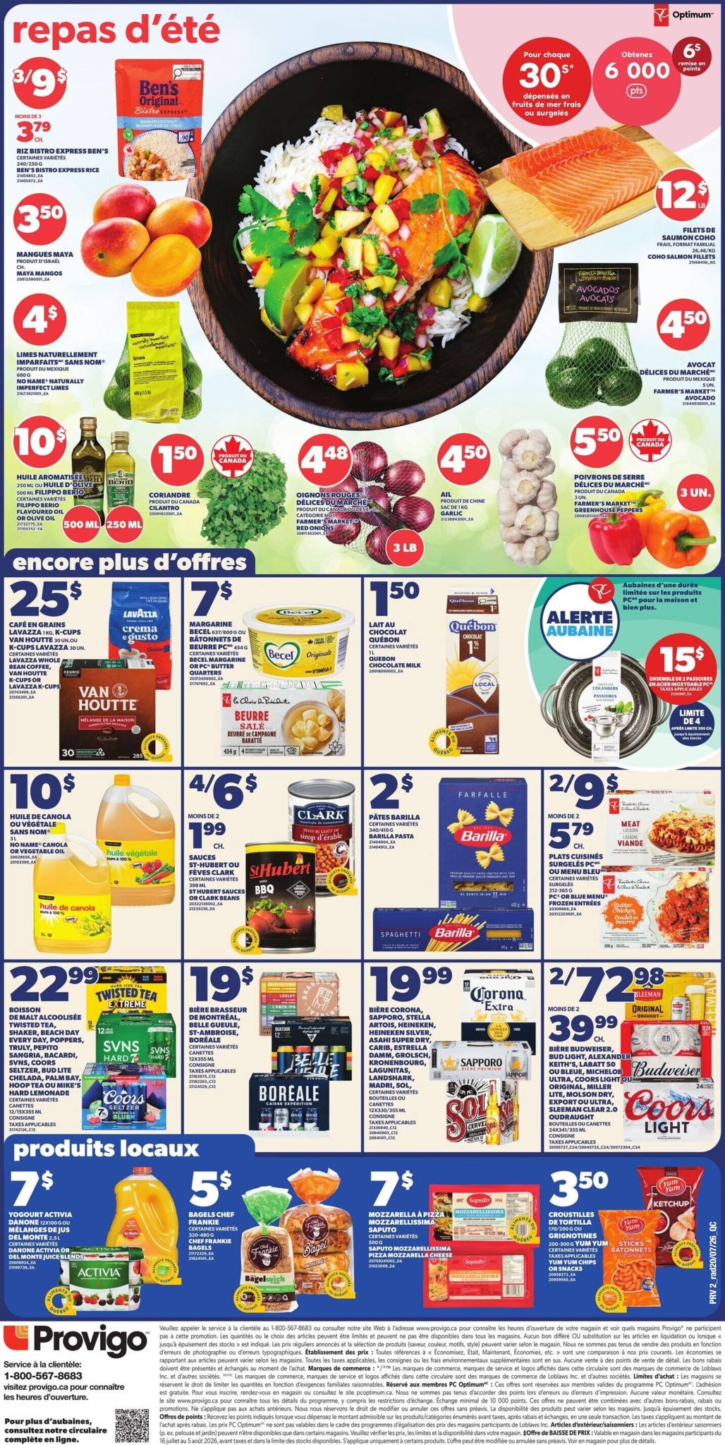 provigo - New Provigo - Weekly Flyer - Valid Thursday, July 23 - Wednesday, July 29 Flyer for This Week – 2026-07-23 to 2026-07-30 - page: 2