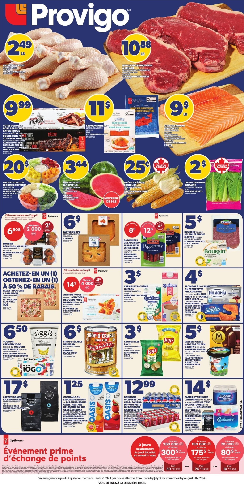 provigo - New Provigo Flyer for This Week – 2026-07-30 to 2026-08-05