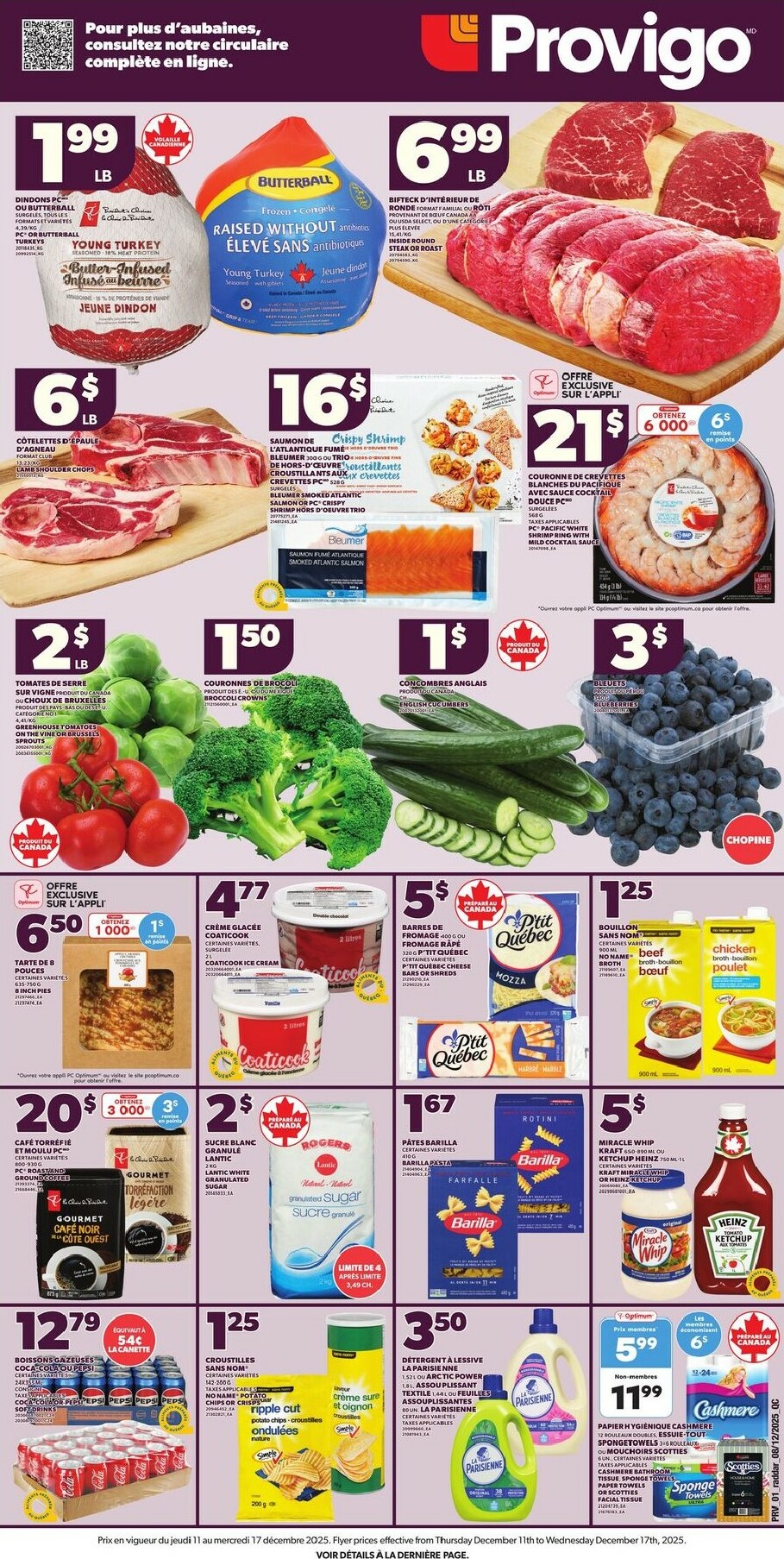 provigo - Provigo Flyer Valid From 12-11 to 12-17