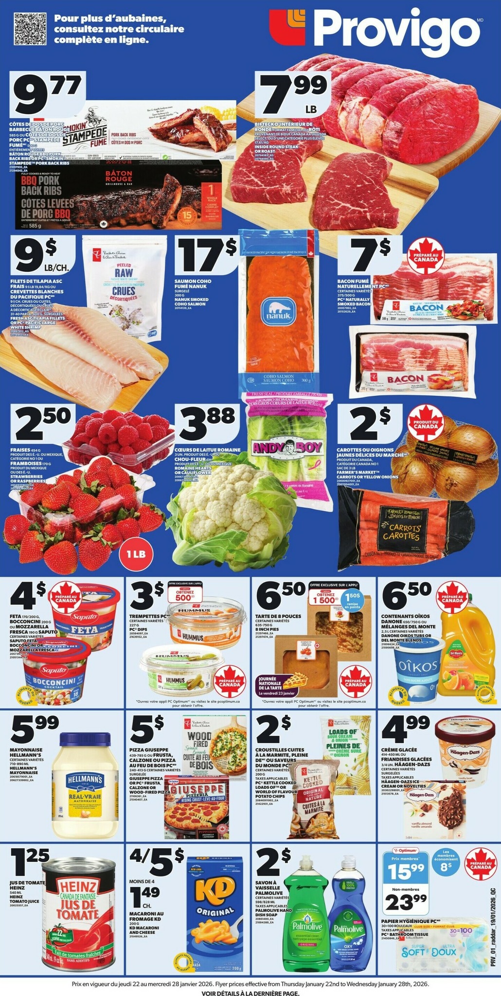 provigo - Provigo Flyer Valid From 01-22 to 01-28