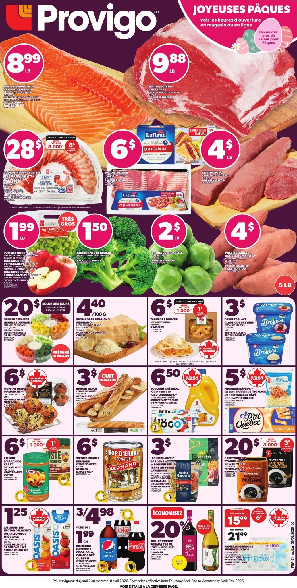 provigo - Provigo Flyer Valid From 2026-04-02 to 2026-04-08