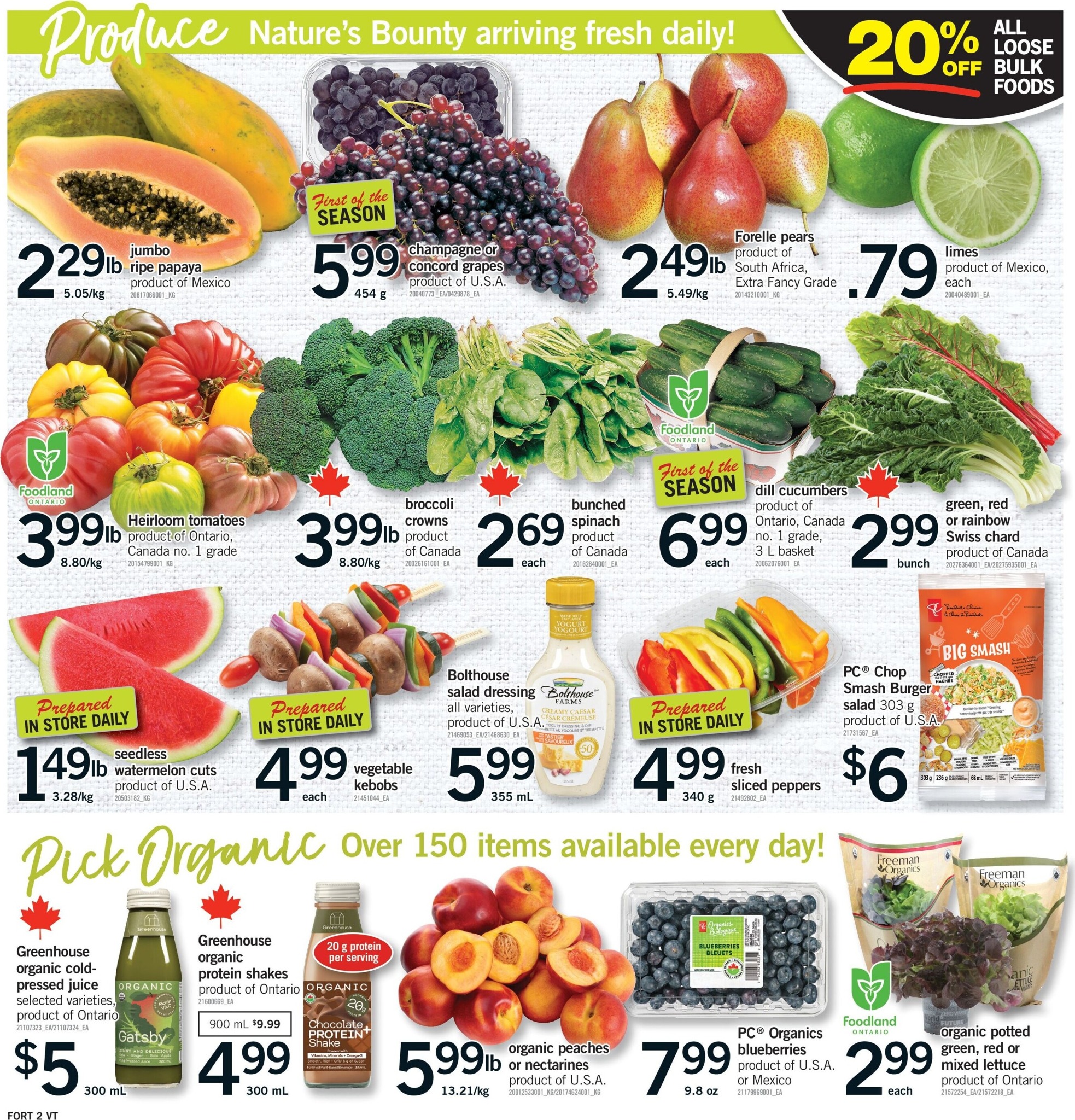 fortinos - Fortinos Flyer Valid from 2026-07-02 to 2026-07-08 - page: 3