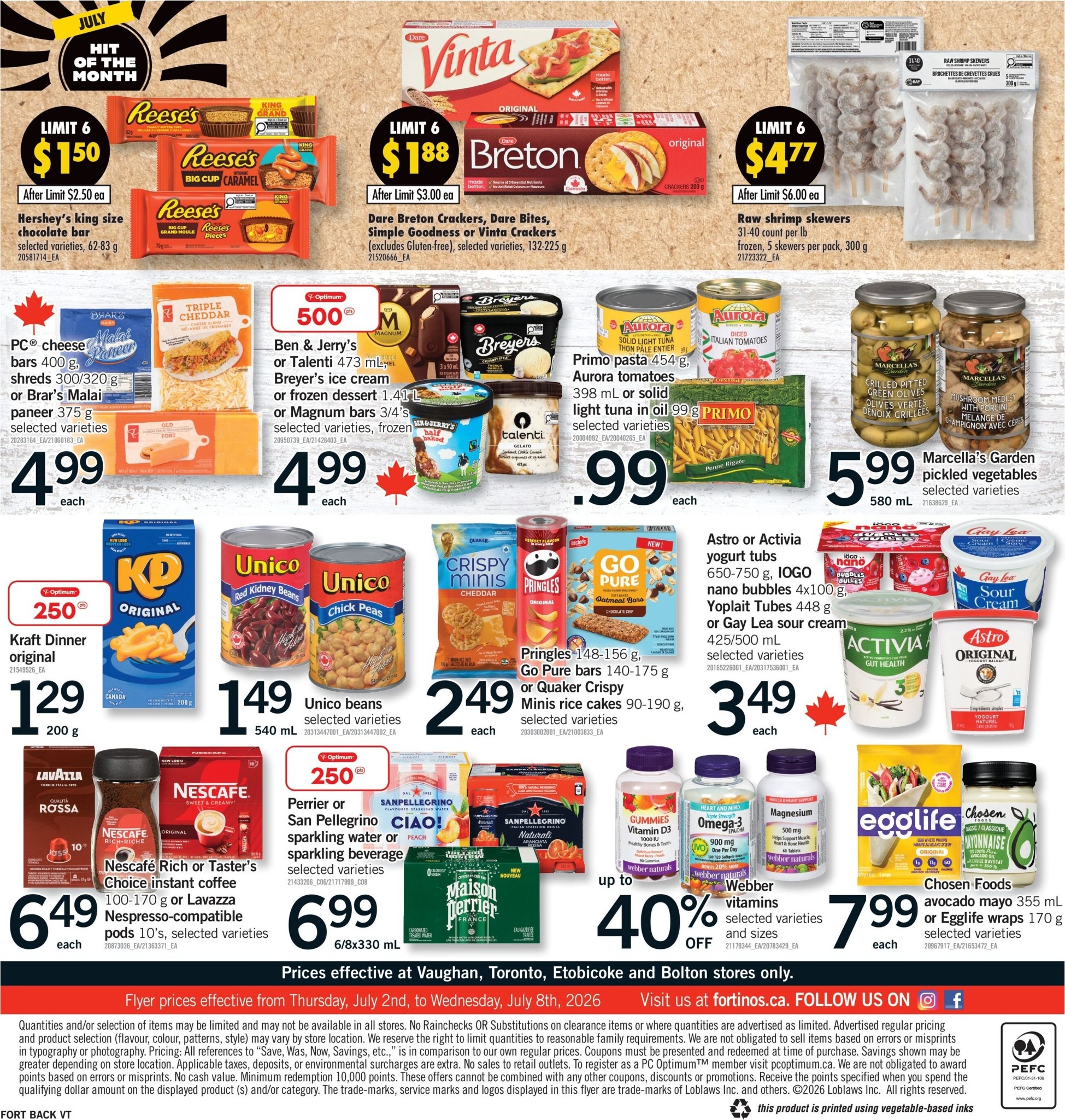 fortinos - Fortinos Flyer Valid from 2026-07-02 to 2026-07-08 - page: 2