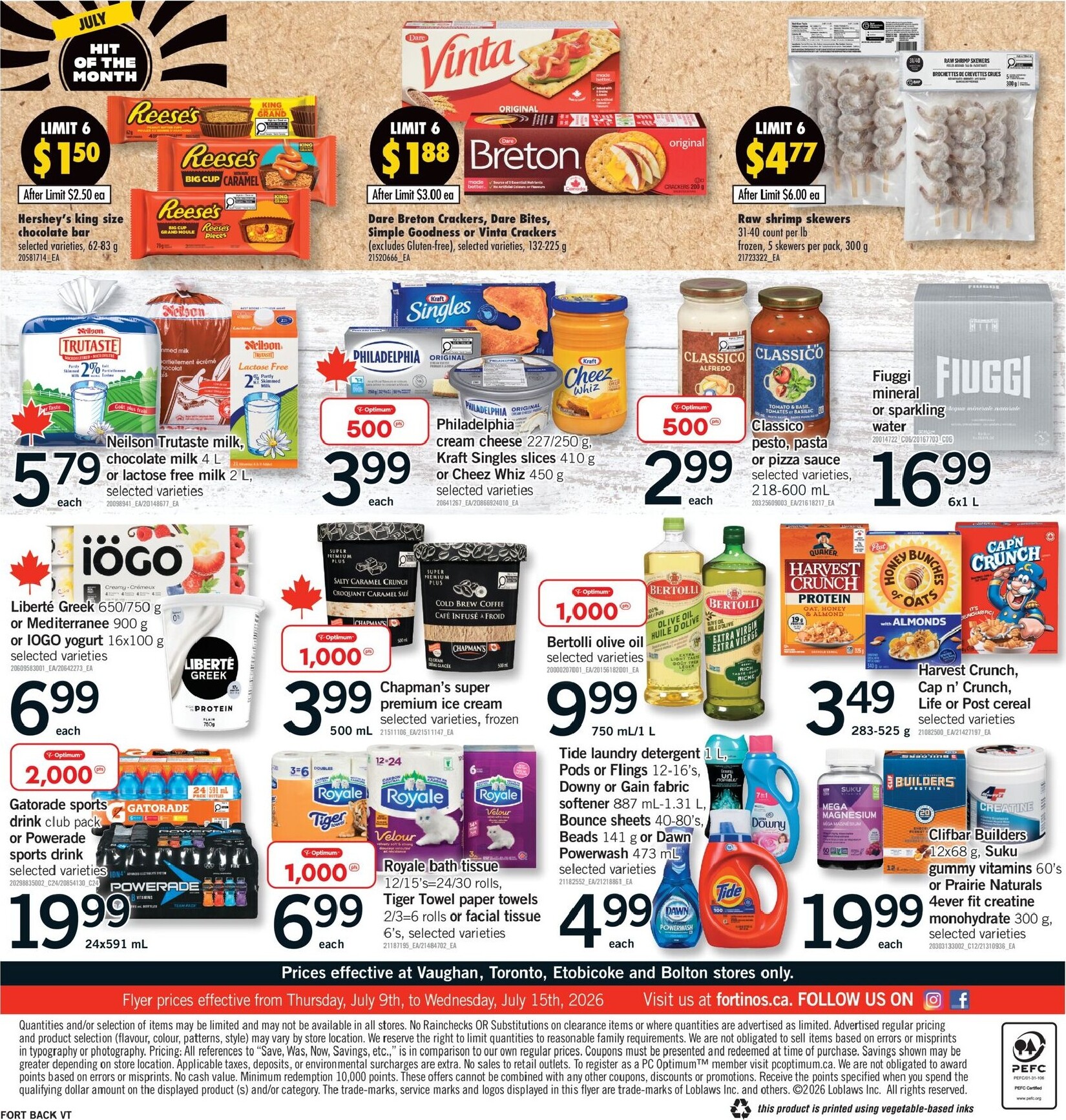fortinos - Fortinos Flyer Valid from 2026-07-09 to 2026-07-15 - page: 2
