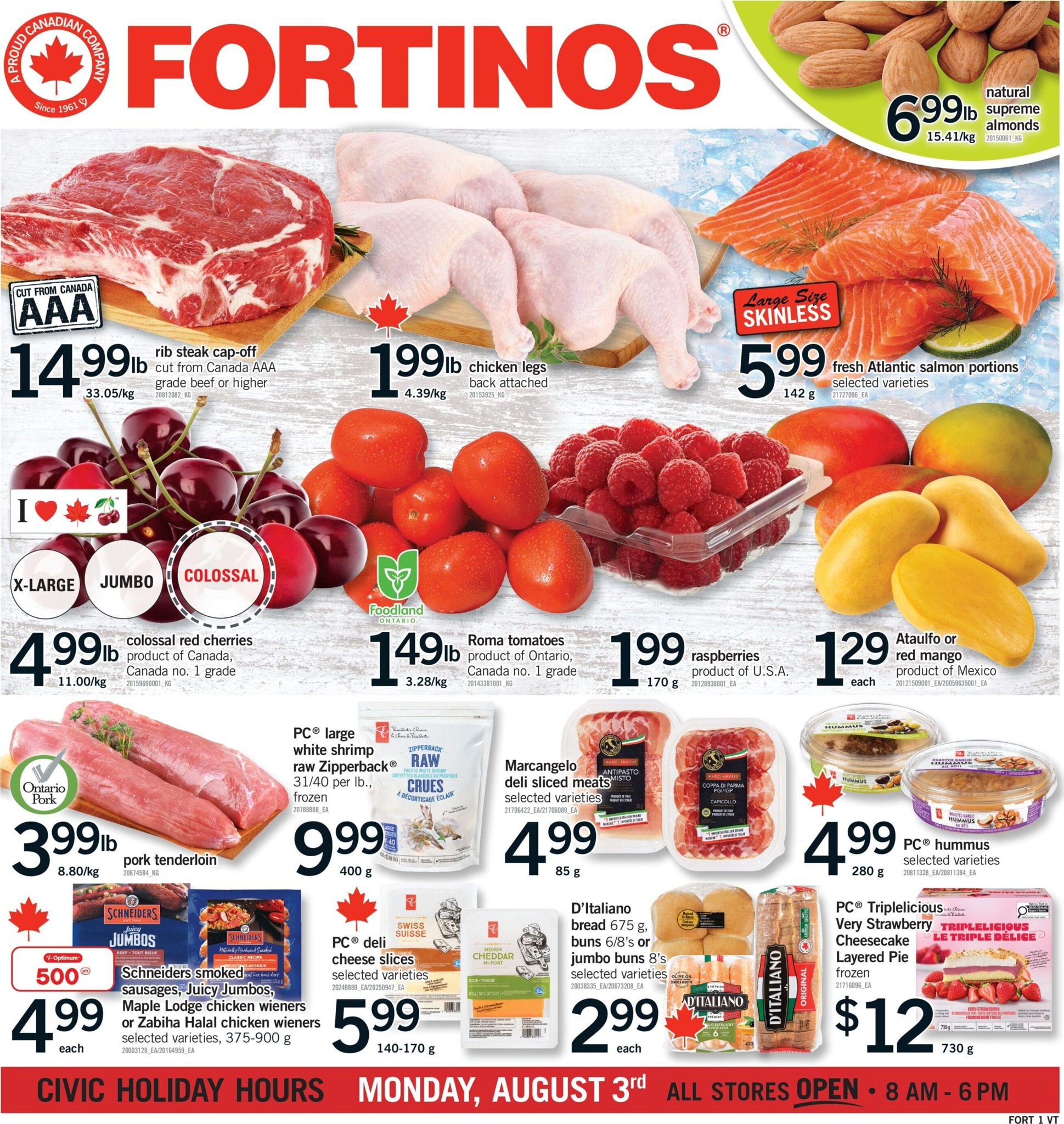 fortinos - New Fortinos Flyer for This Week – 2026-07-30 to 2026-08-05 - page: 1