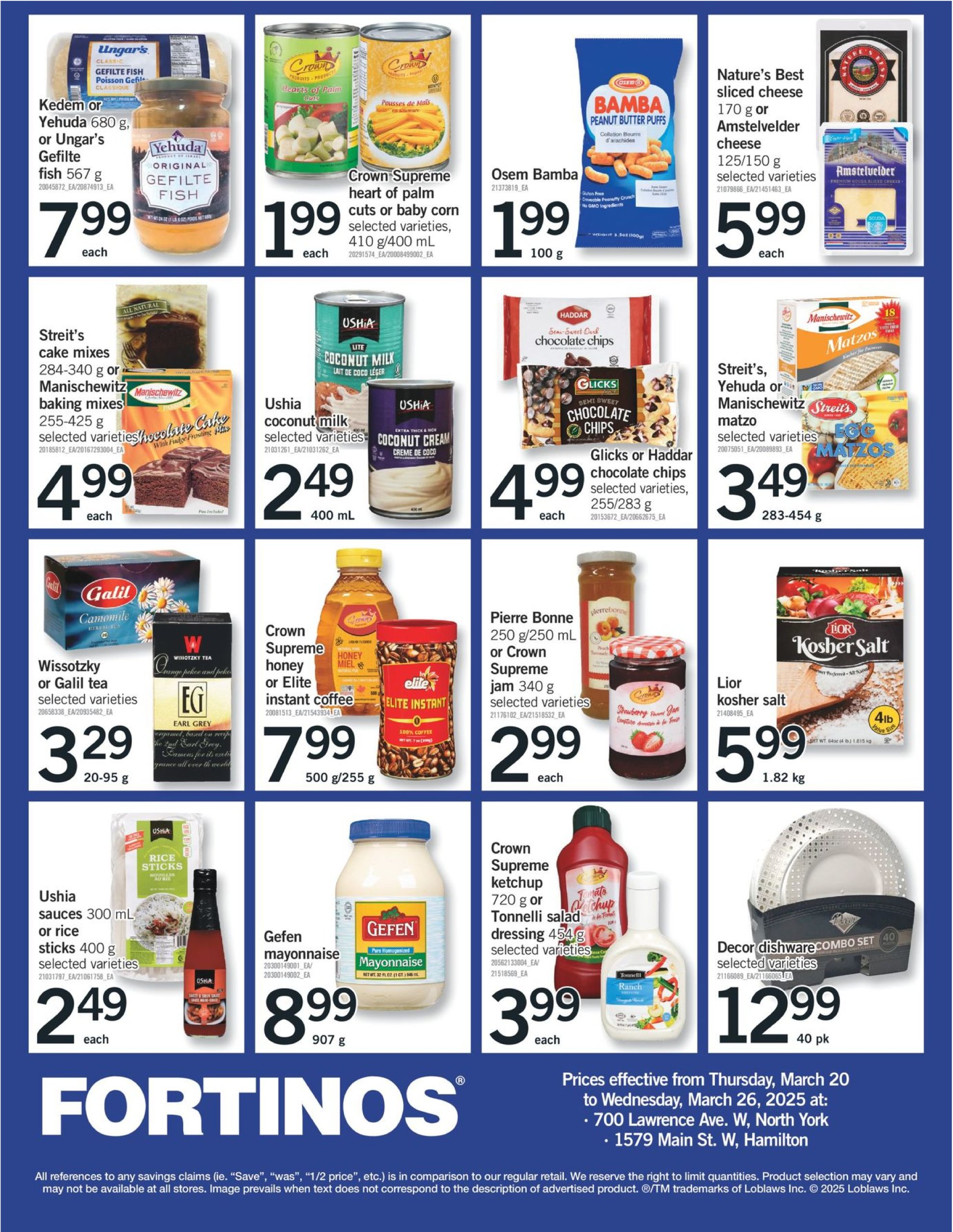fortinos - Fortinos flyer valid from 03-20 - 03-26 - page: 25