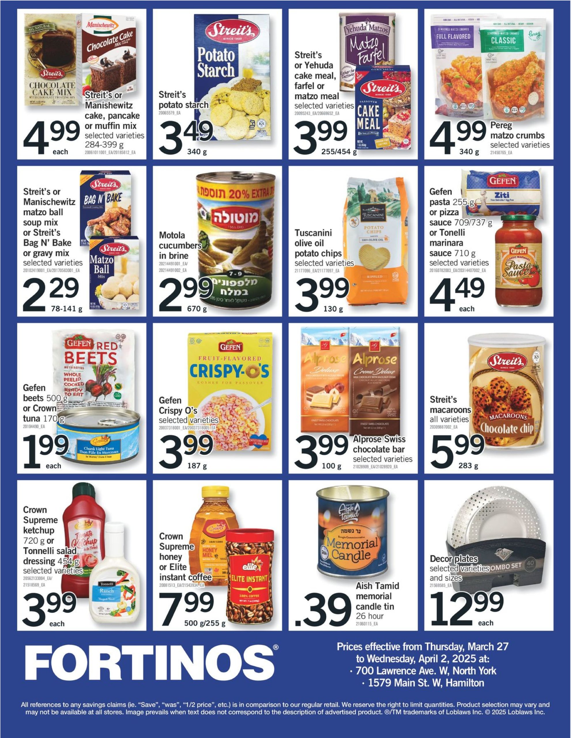fortinos - Fortinos flyer valid from 03-27 - 04-02 - page: 25