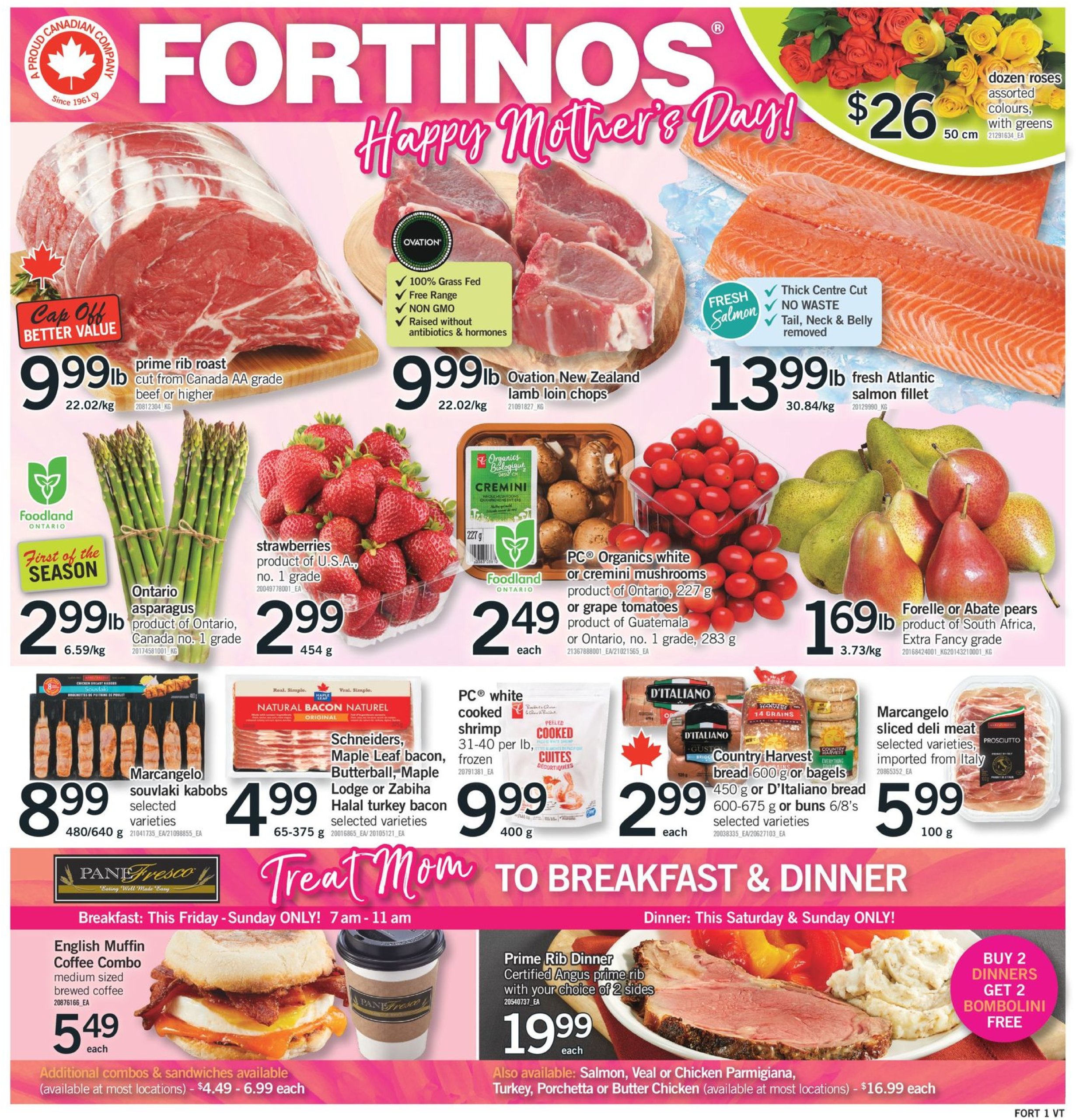 fortinos - Fortinos flyer valid from 05-08 - 05-14 - page: 1