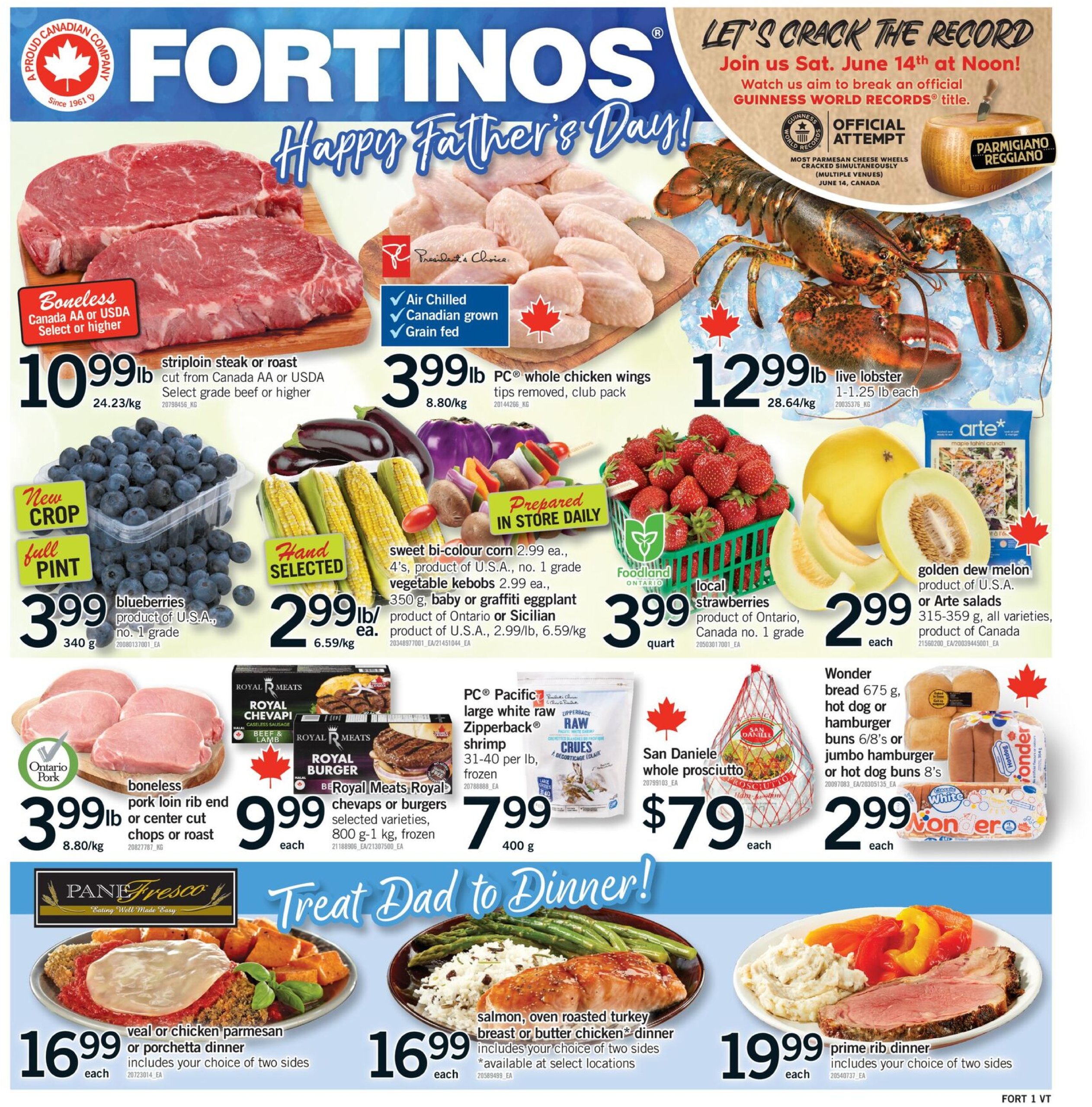 fortinos - Fortinos flyer valid from 06-12 - 06-18 - page: 1