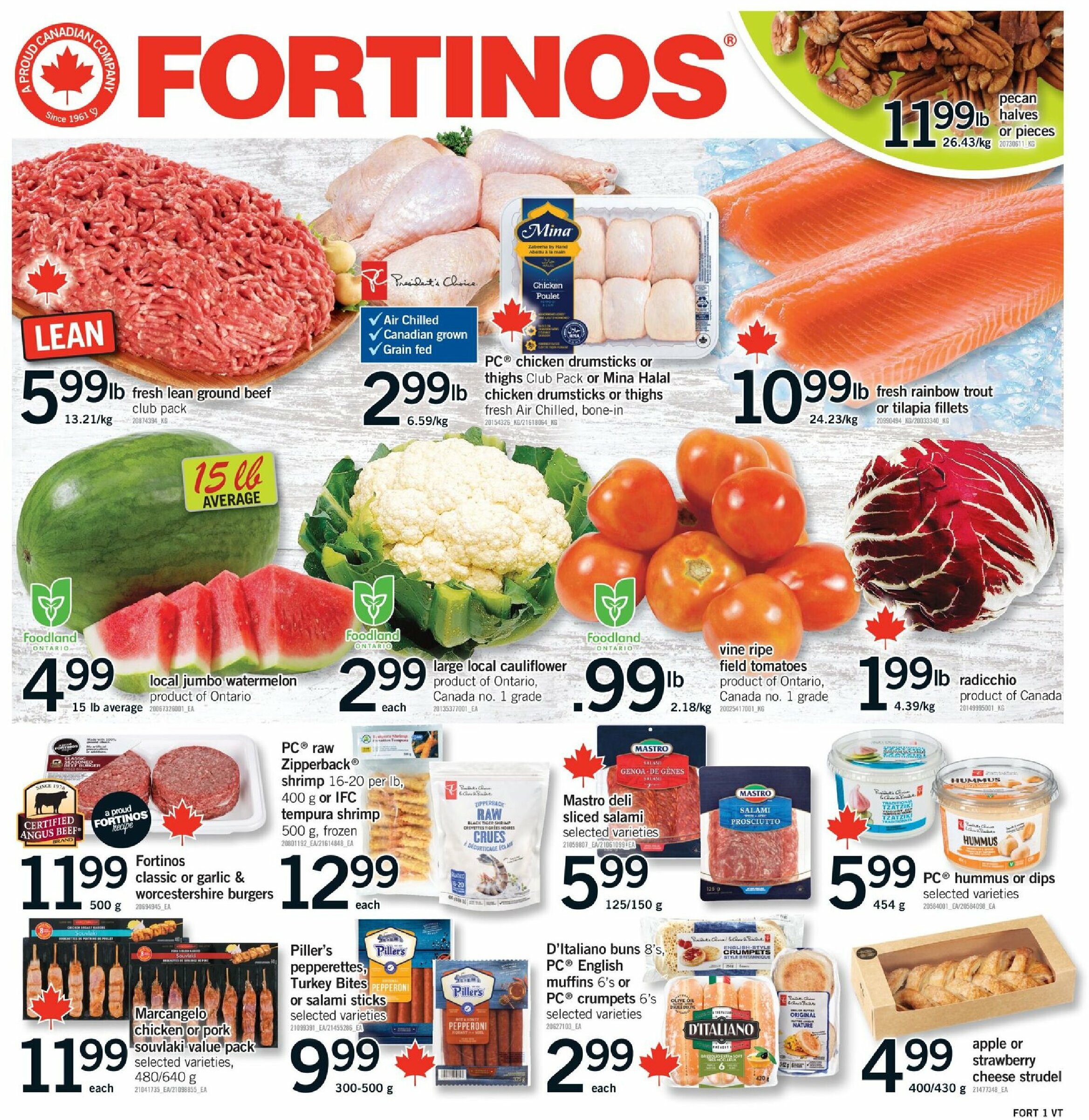 fortinos - Fortinos flyer valid from 08-07 - 08-13 - page: 1