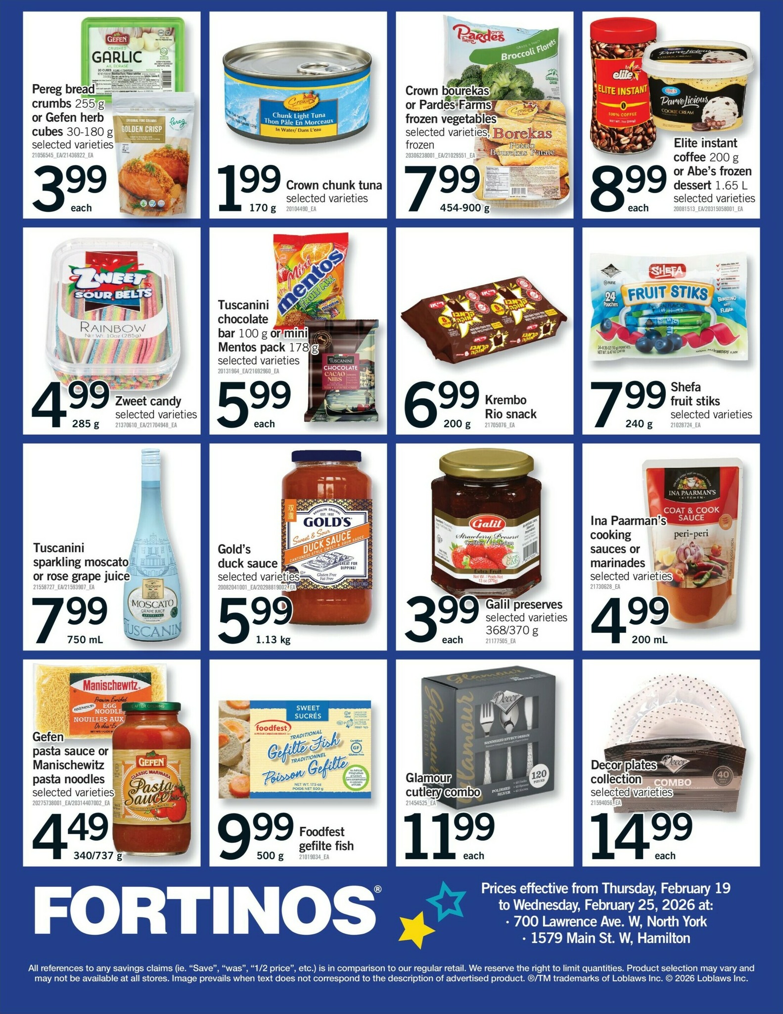 fortinos - Fortinos Flyer Valid From 2026-02-19 to 2026-02-25 - page: 25