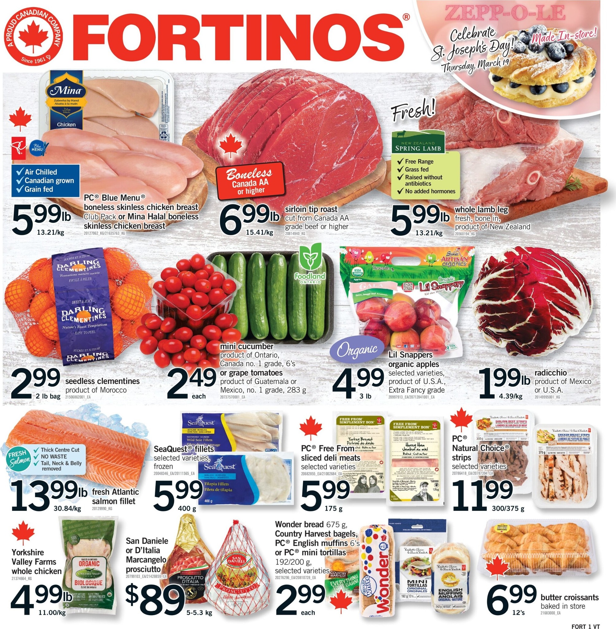 fortinos - Fortinos Flyer Valid From 2026-03-19 to 2026-03-25 - page: 1
