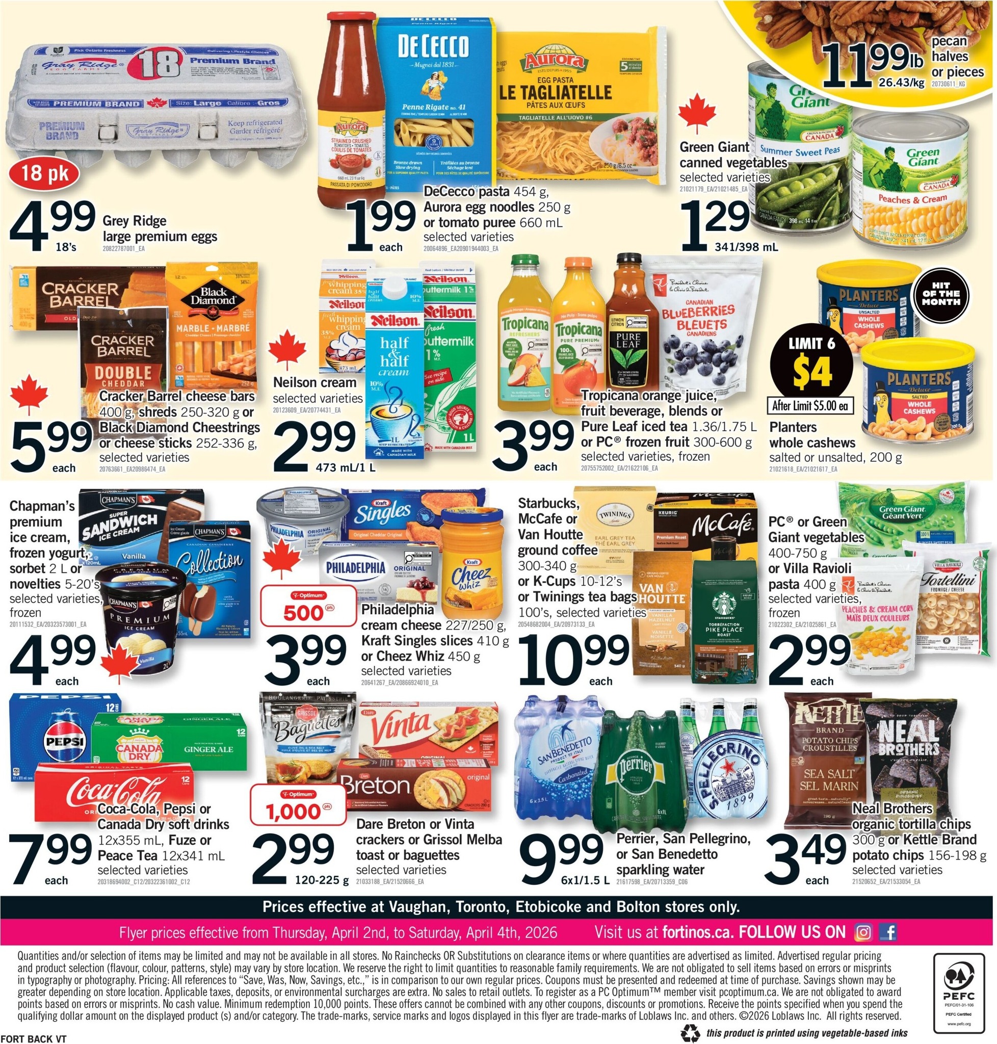 fortinos - Fortinos Flyer Valid From 2026-04-02 to 2026-04-04 - page: 2