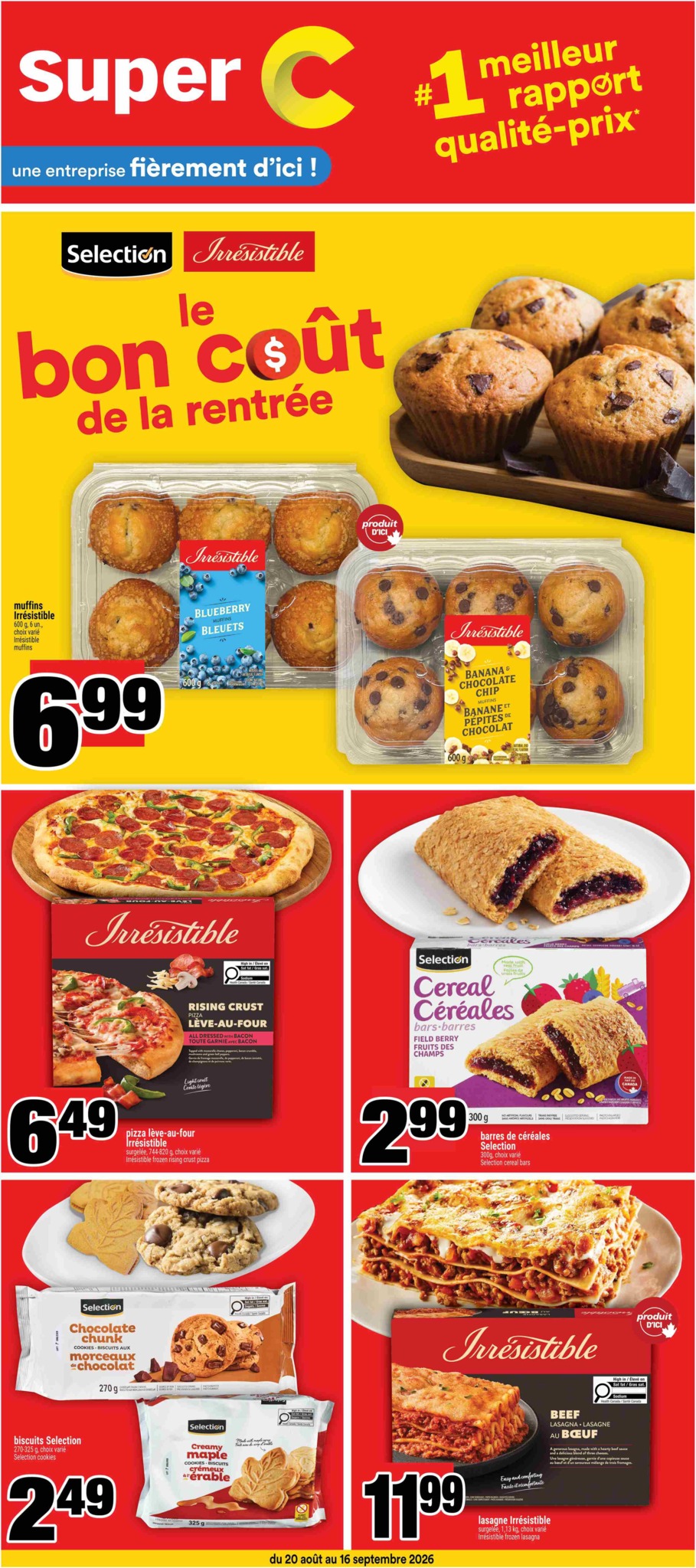 super-c - New Super C - Format écono Flyer for This Week – 2026-08-27 to 2026-09-02