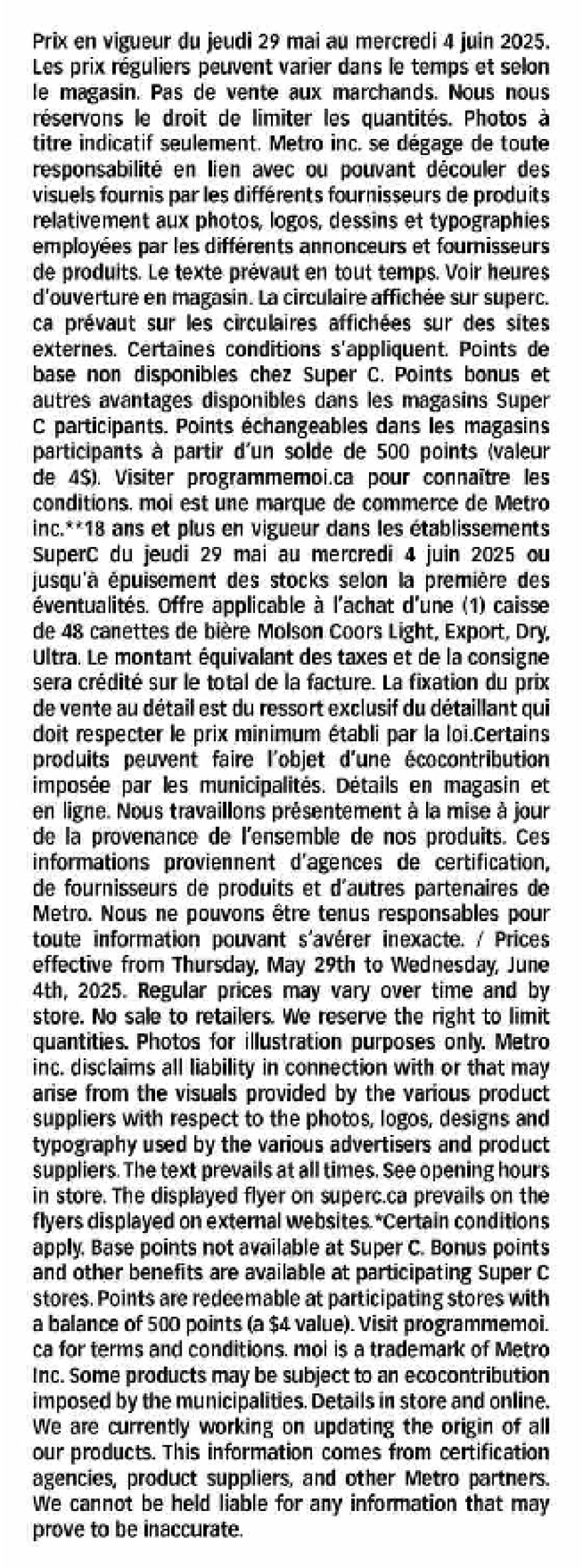 super-c - Super C flyer valid from 05-29 - 06-04 - page: 18