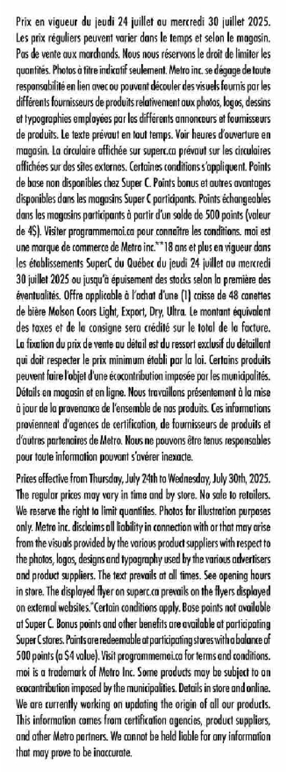 super-c - Super C flyer valid from 07-24 - 07-30 - page: 18
