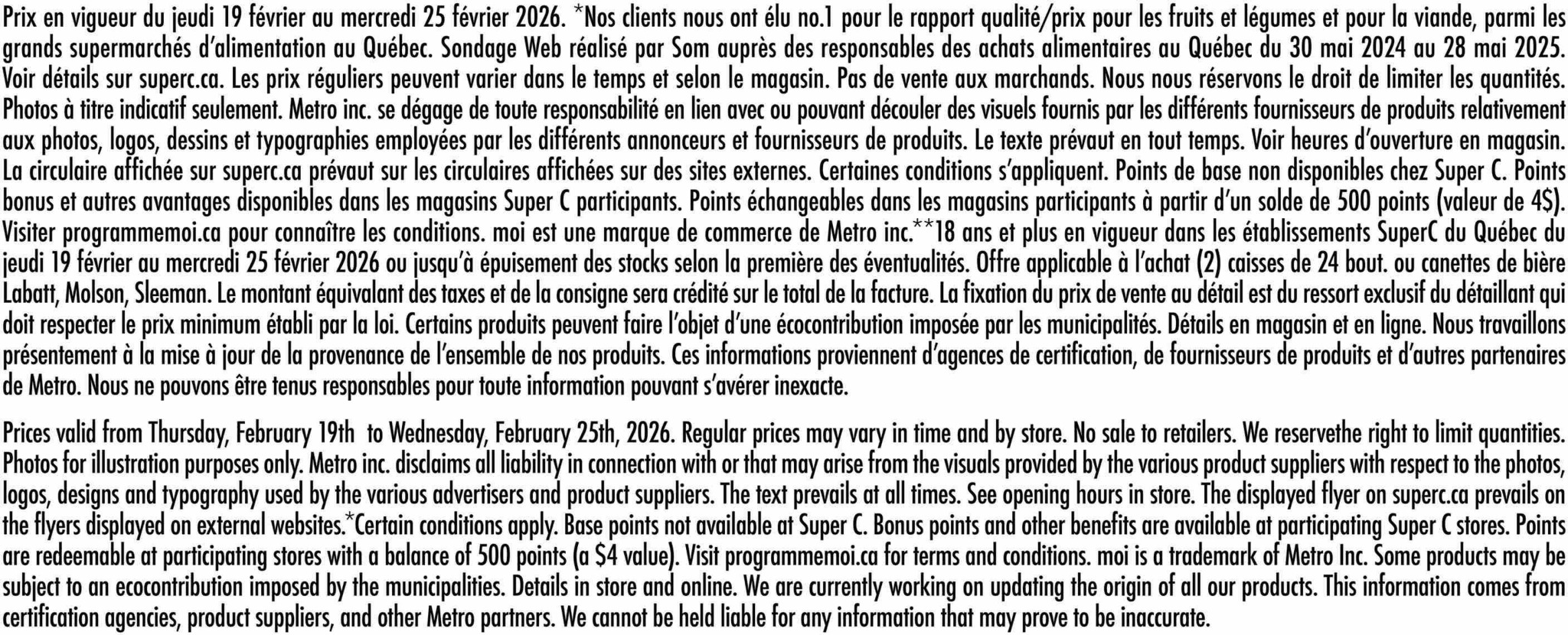 super-c - Super C Flyer Valid From 2026-02-19 to 2026-02-25 - page: 18