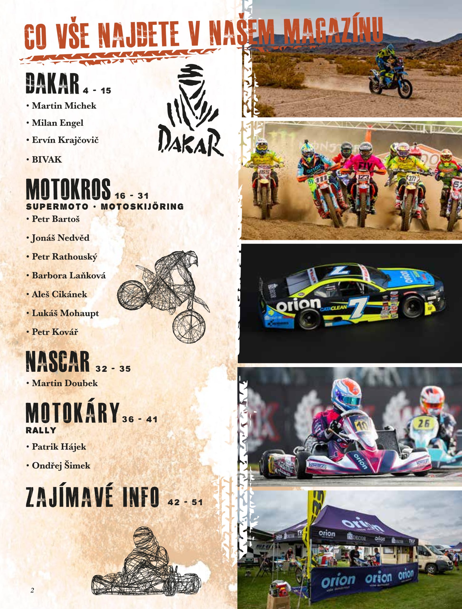 orion - Leták Orion - Motomagazín od 01.01. do 31.12. - page: 2