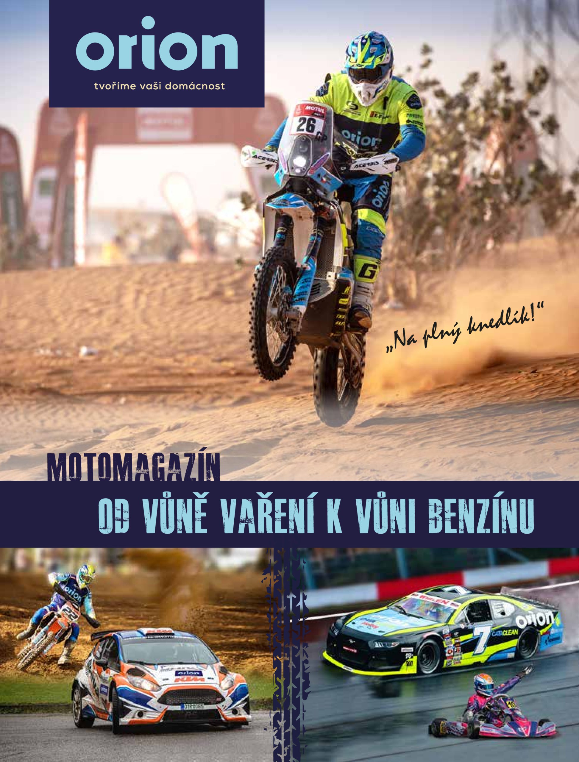 orion - Leták Orion - Motomagazín od 01.01. do 31.12.