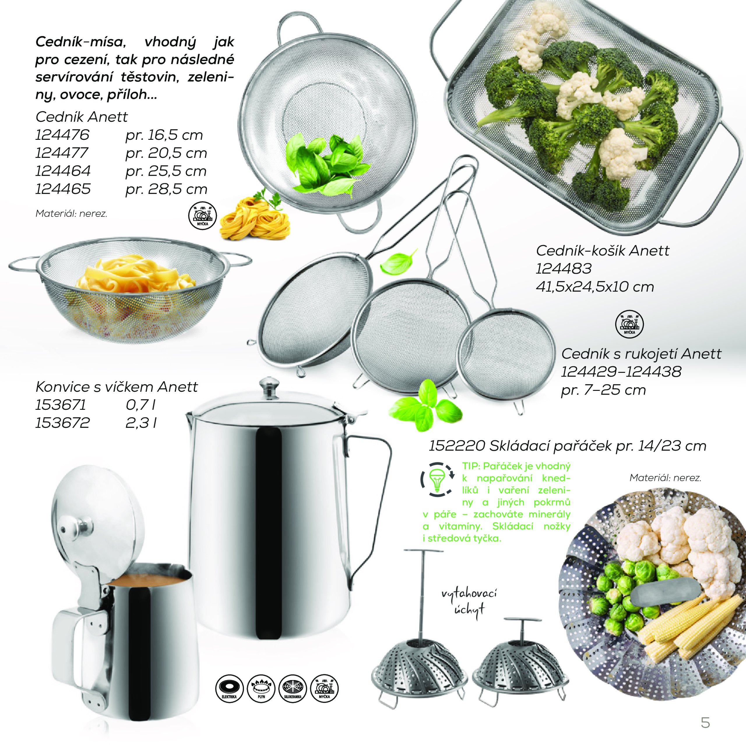 orion - Leták Orion - Nerezové nádobí od 01.01. do 31.12. - page: 5