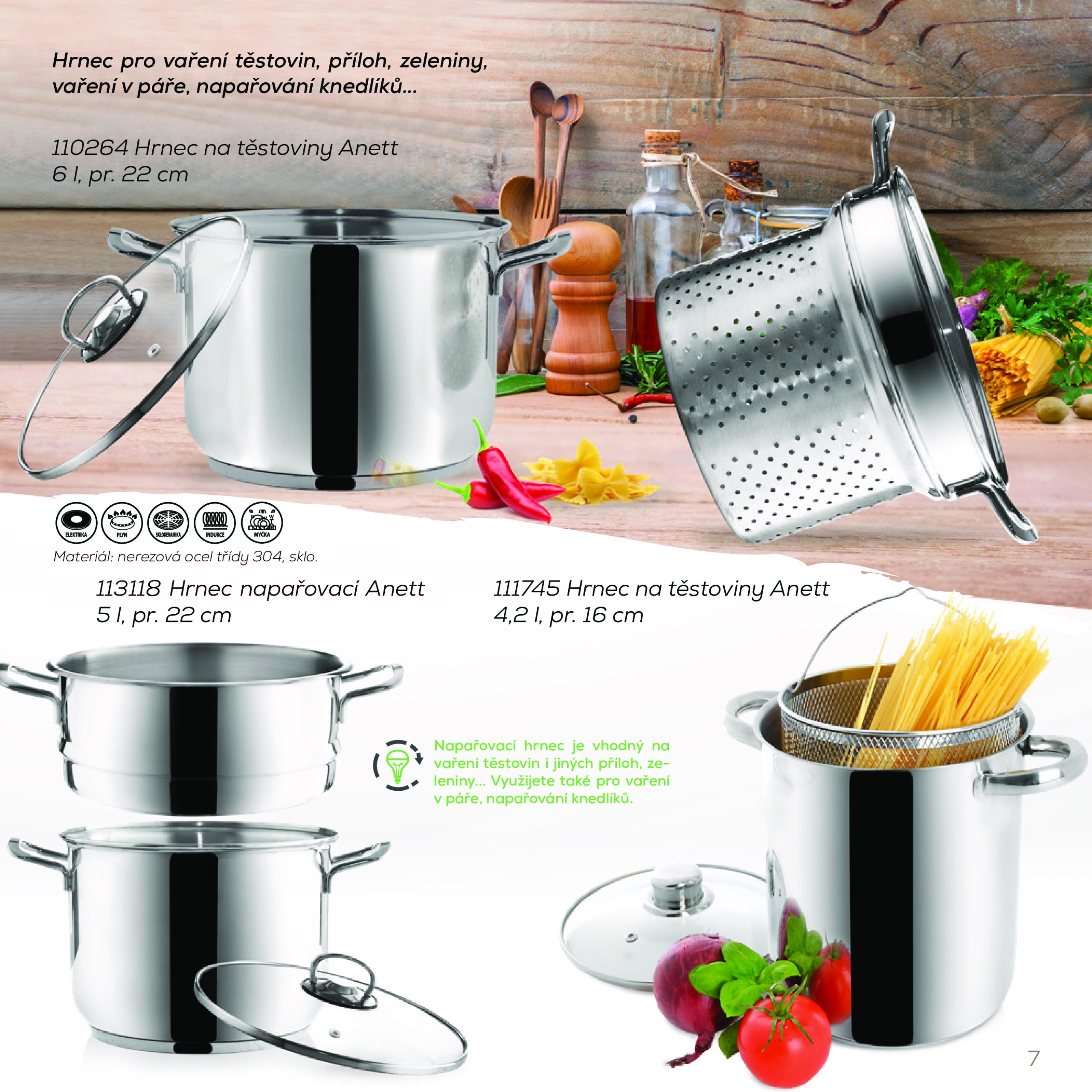 orion - Leták Orion - Nerezové nádobí od 01.01. do 31.12. - page: 7