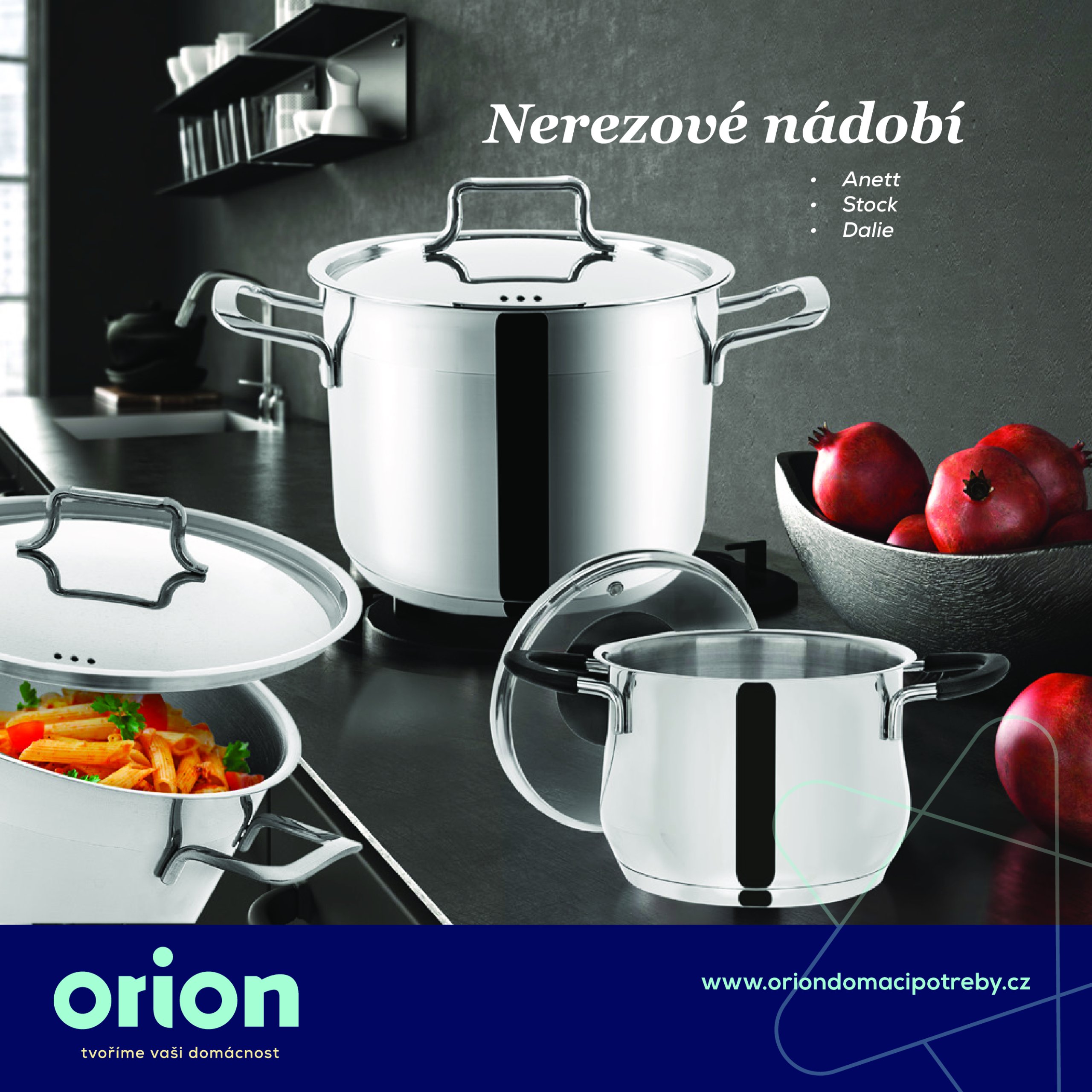 orion - Leták Orion - Nerezové nádobí od 01.01. do 31.12.