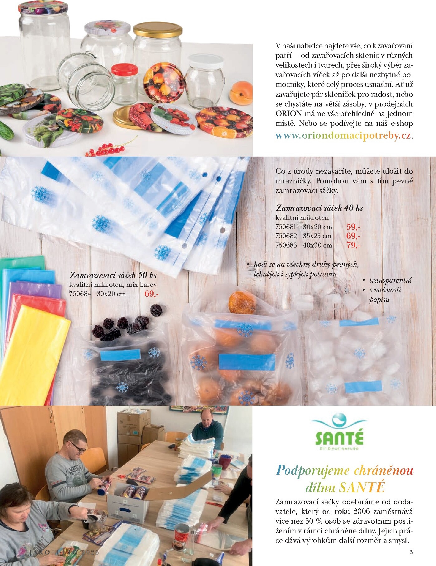 orion - Orion - Jaro & Léto leták platný od neděle 15.03.2026 do pondělí 31.08.2026 - page: 5