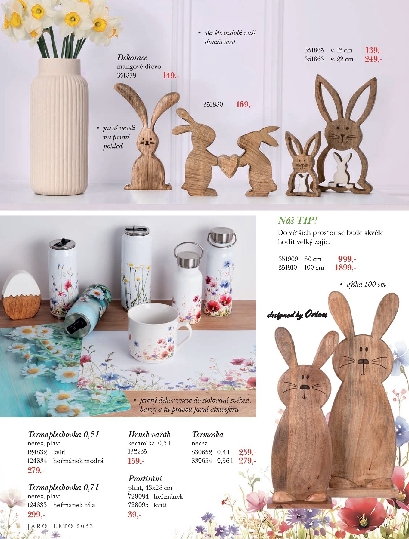 orion - Orion - Jaro & Léto leták platný od neděle 15.03.2026 do pondělí 31.08.2026 - page: 9