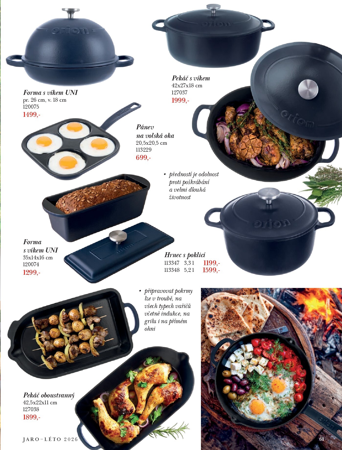 orion - Orion - Jaro & Léto leták platný od neděle 15.03.2026 do pondělí 31.08.2026 - page: 61