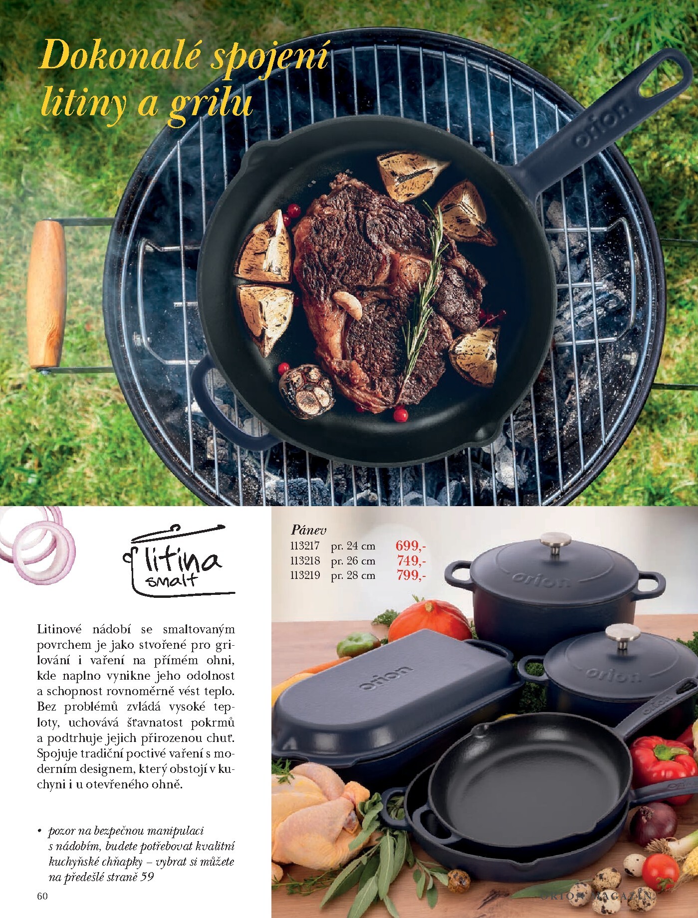 orion - Orion - Jaro & Léto leták platný od neděle 15.03.2026 do pondělí 31.08.2026 - page: 60