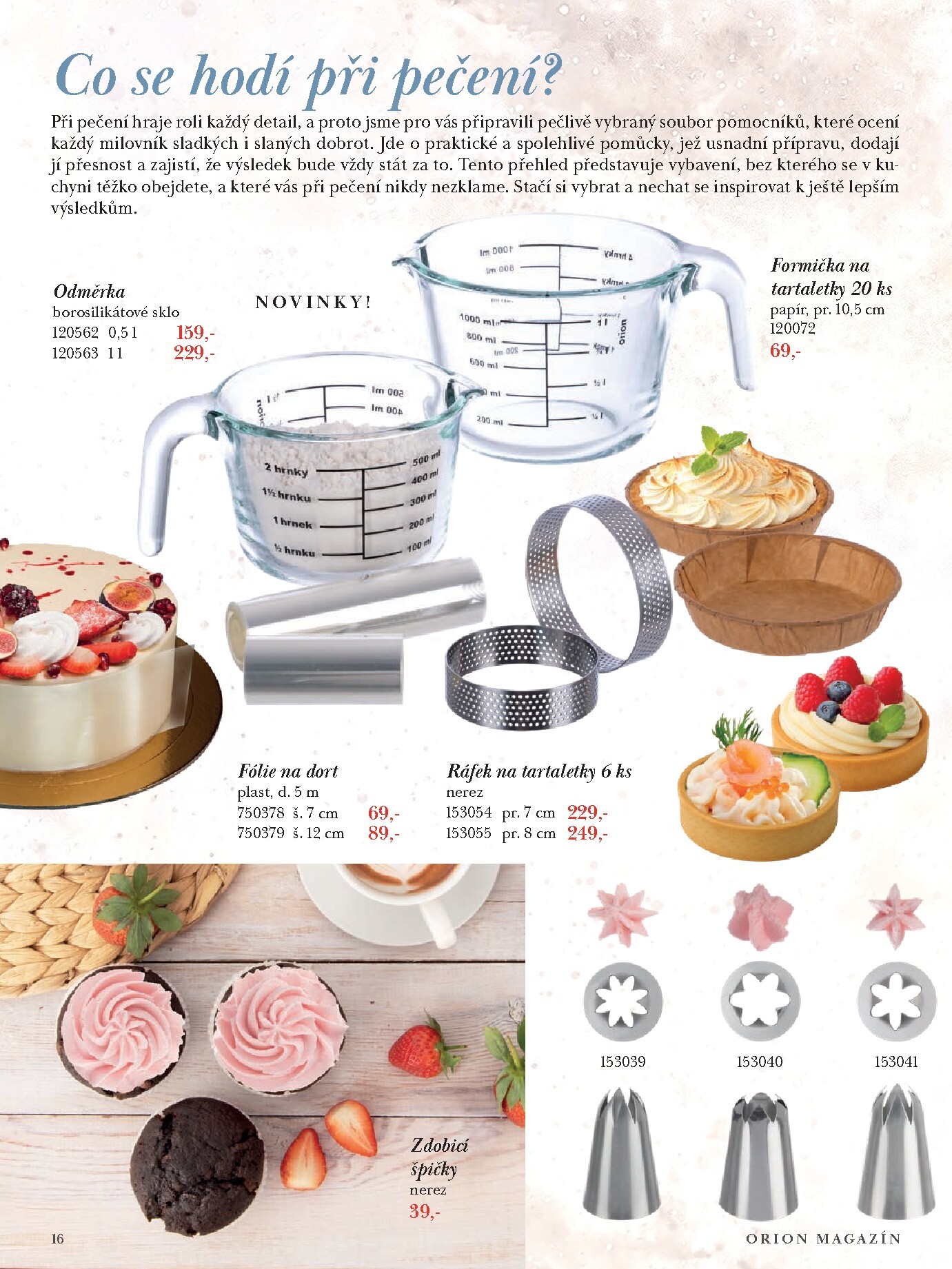 orion - Orion - Jaro & Léto leták platný od neděle 15.03.2026 do pondělí 31.08.2026 - page: 16