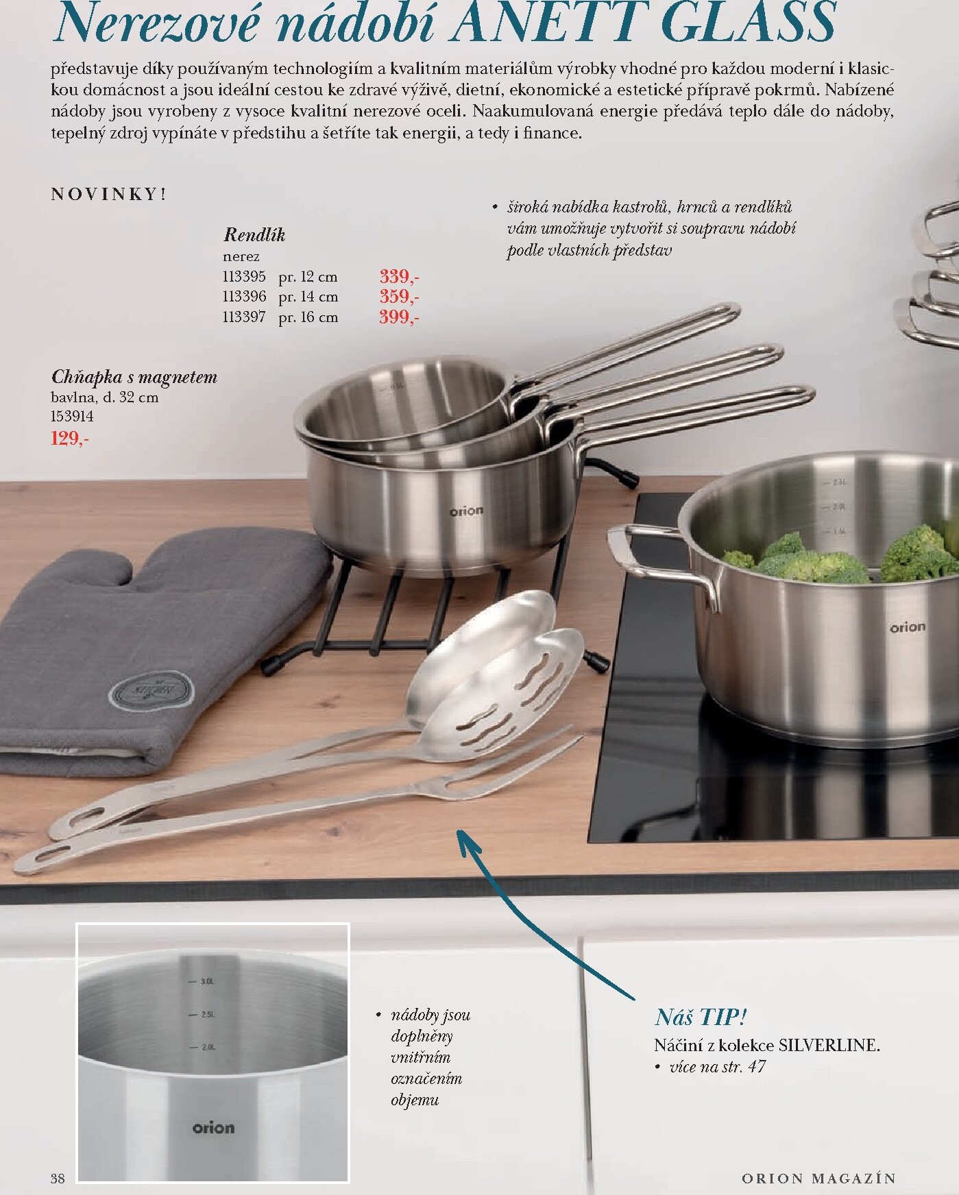 orion - Orion - Jaro & Léto leták platný od neděle 15.03.2026 do pondělí 31.08.2026 - page: 38