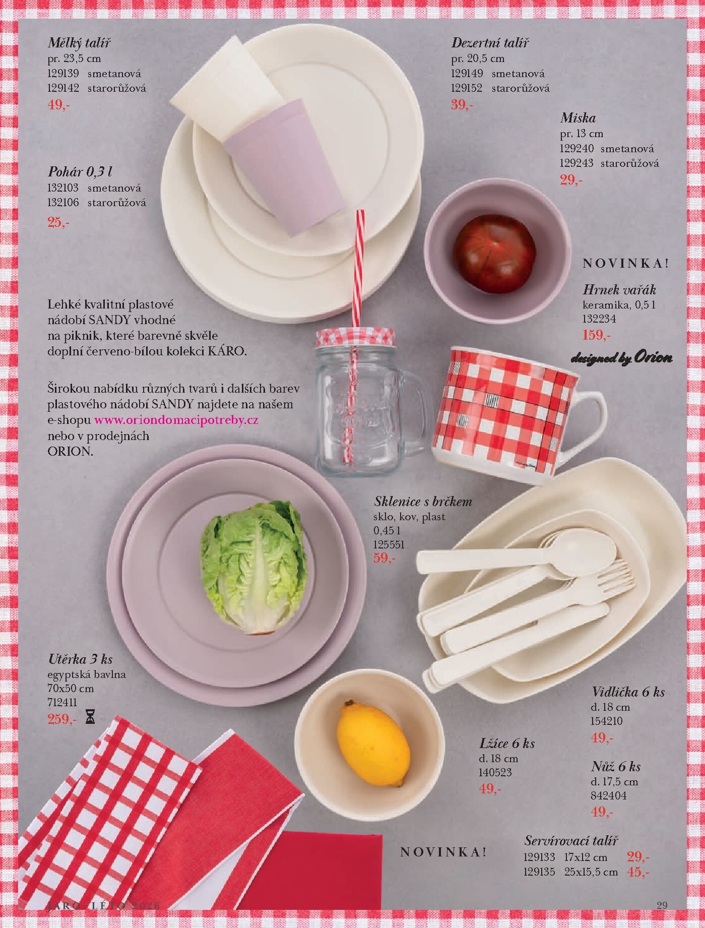 orion - Orion - Jaro & Léto leták platný od neděle 15.03.2026 do pondělí 31.08.2026 - page: 29