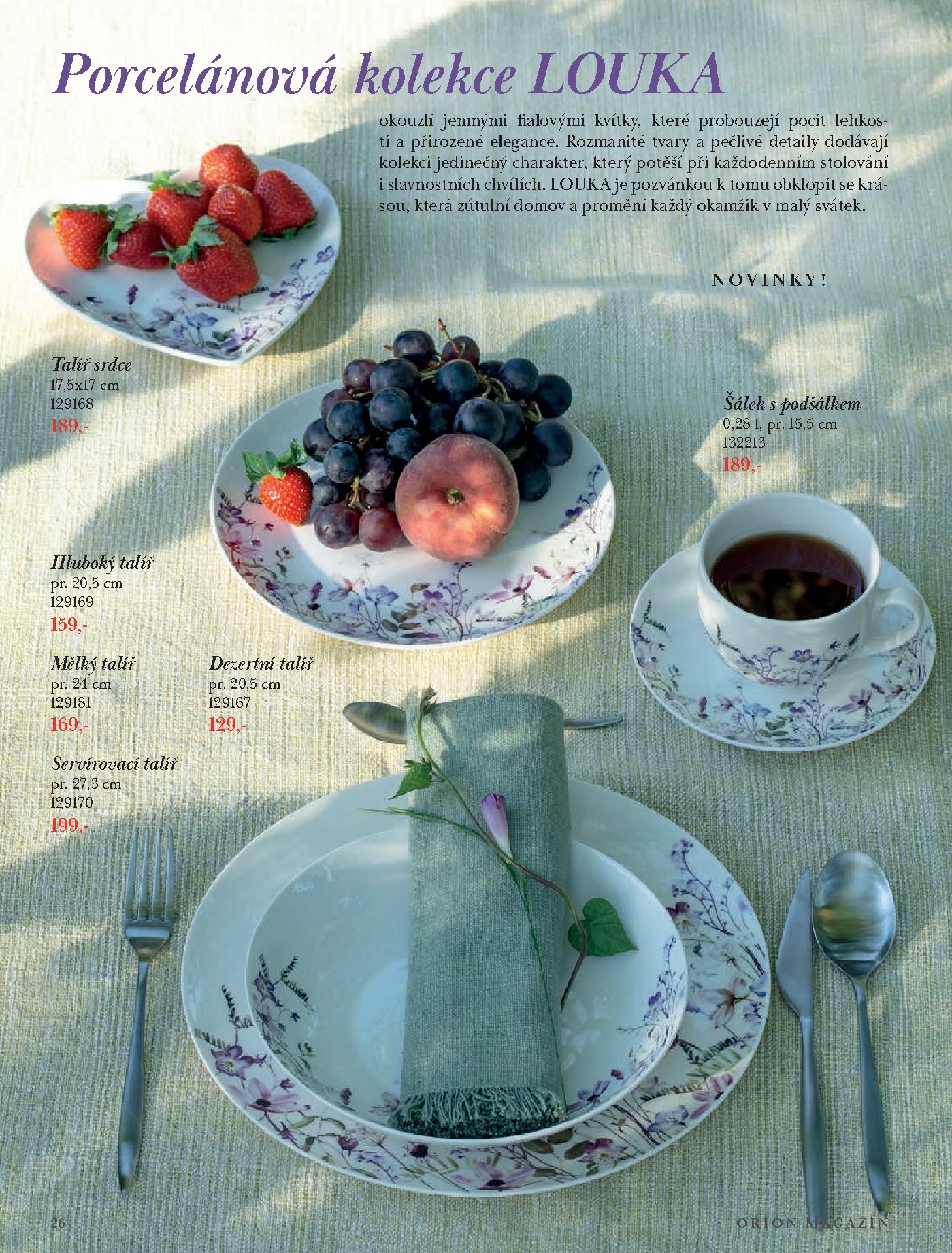 orion - Orion - Jaro & Léto leták platný od neděle 15.03.2026 do pondělí 31.08.2026 - page: 26