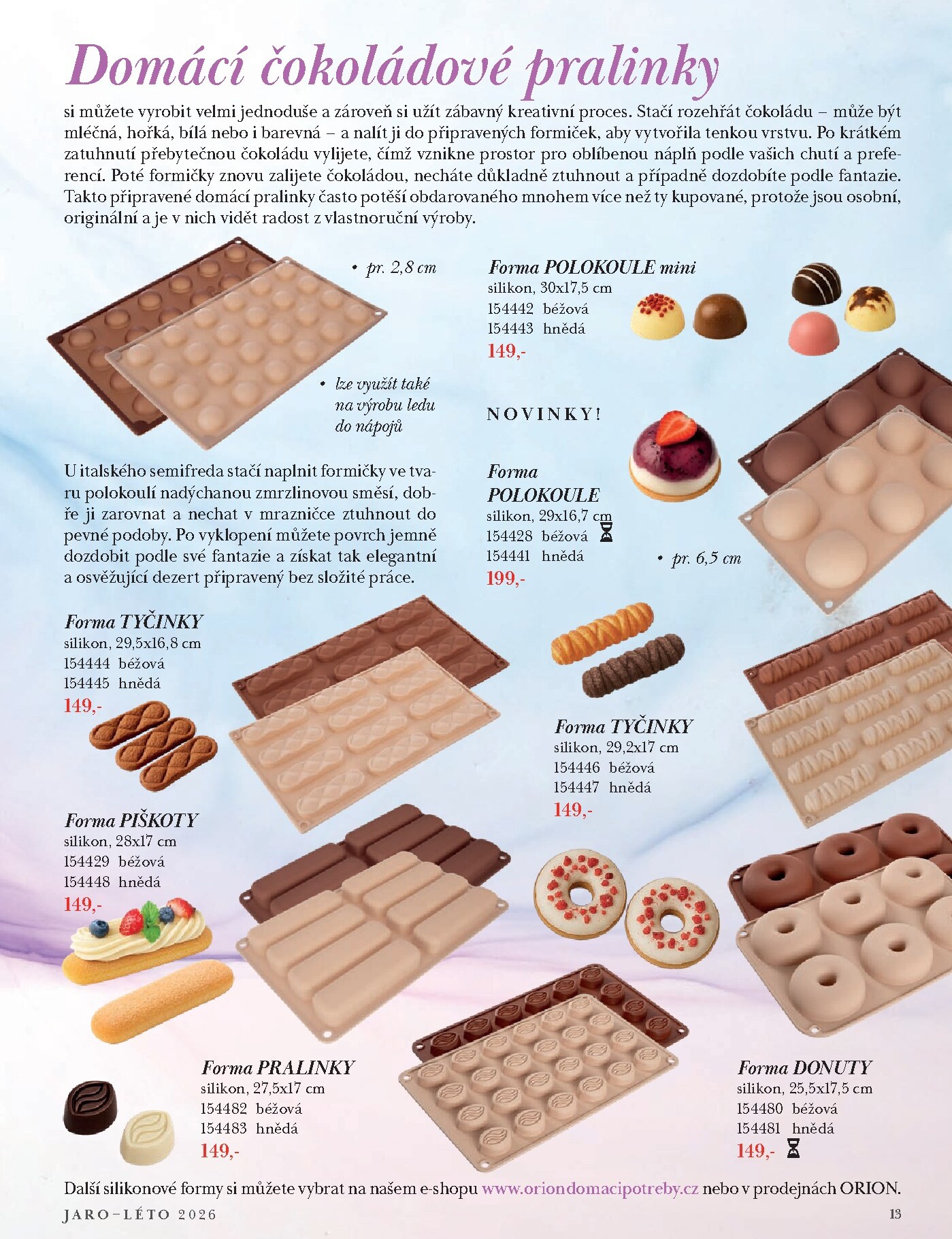 orion - Orion - Jaro & Léto leták platný od neděle 15.03.2026 do pondělí 31.08.2026 - page: 13