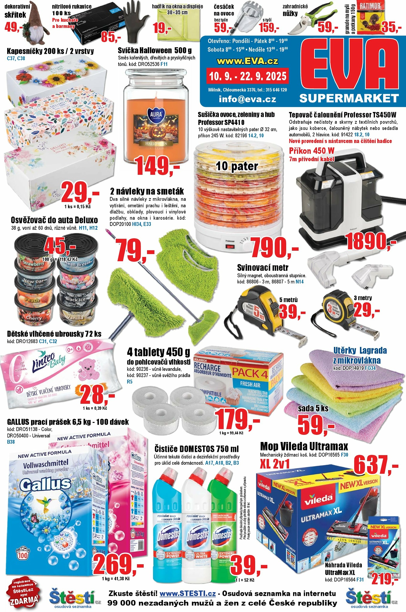 eva-cz - Leták EVA.cz od 10.09. do 22.09.