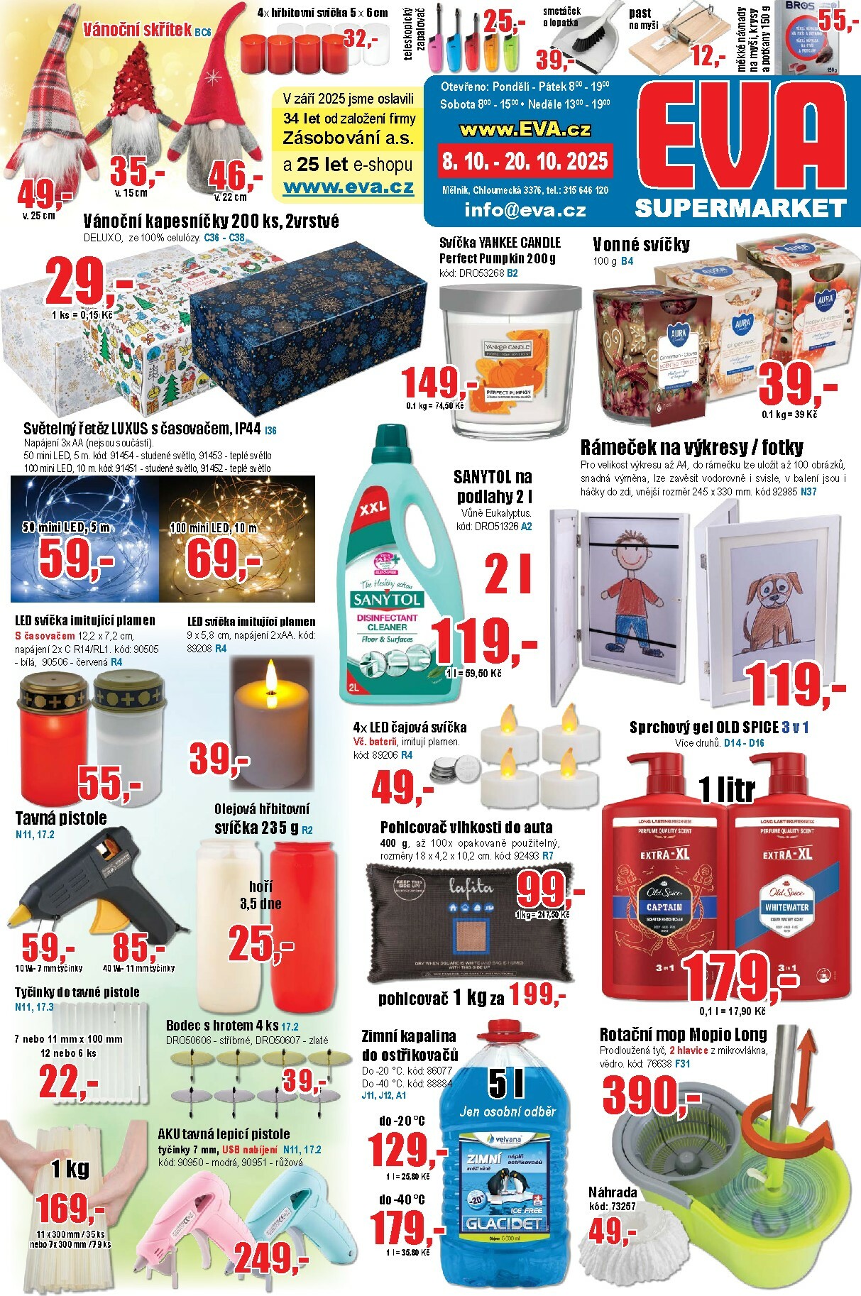 eva-cz - Aktuální leták EVA.cz od 08.10. do 20.10.