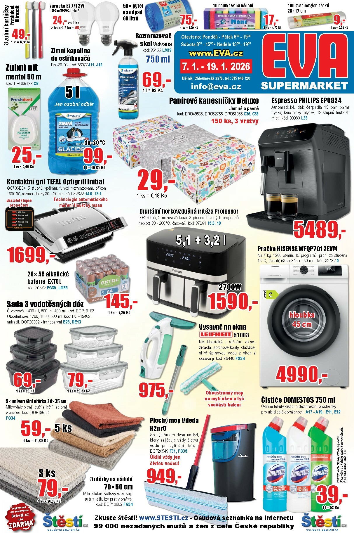 eva-cz - Aktuální leták EVA.cz od 07.01. do 19.01.